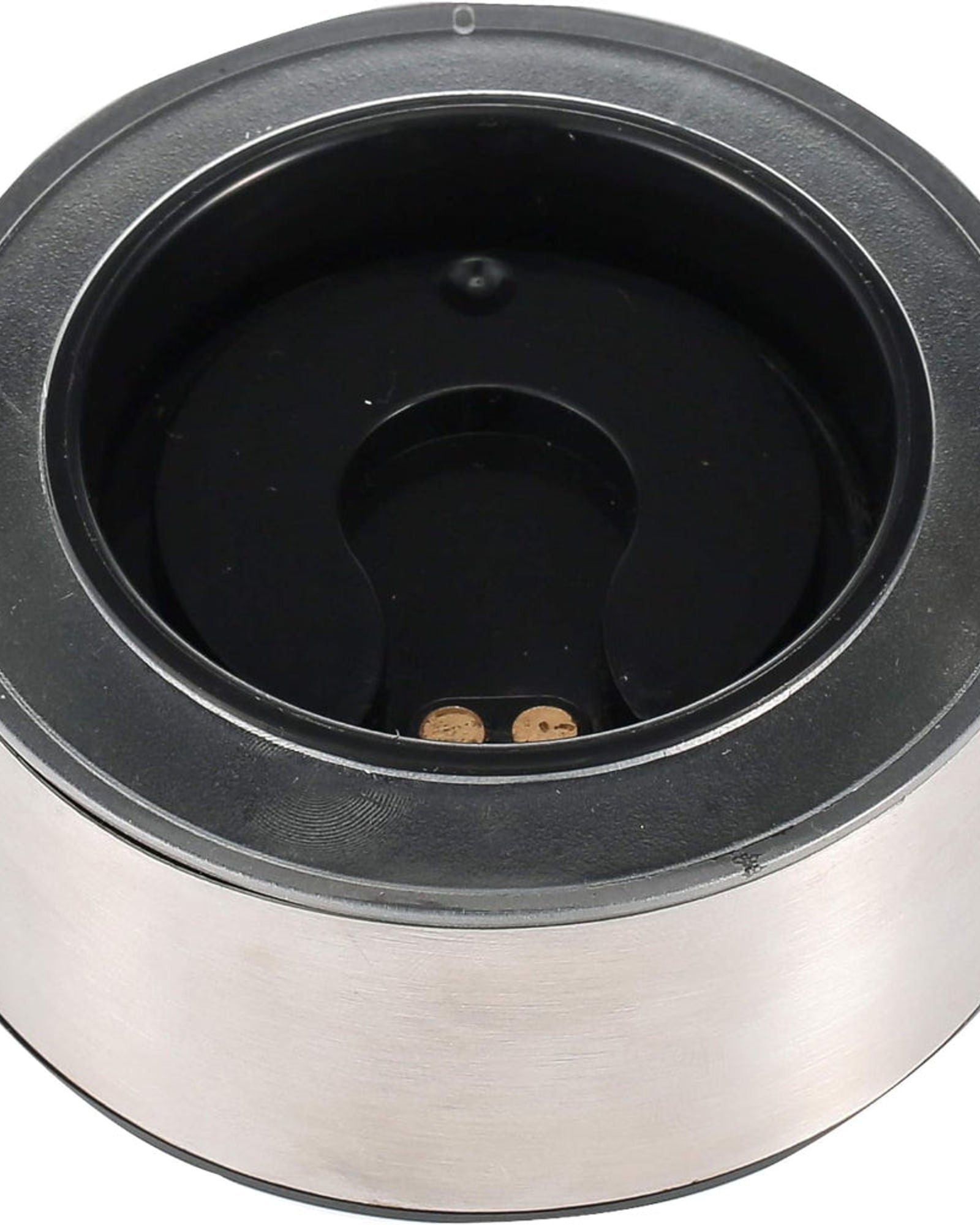 Cuisine Art Rechargeable Pepper Mill, Silver | Electric, Battery-Free | Adjustable Grind Settings for Fresh Pepper