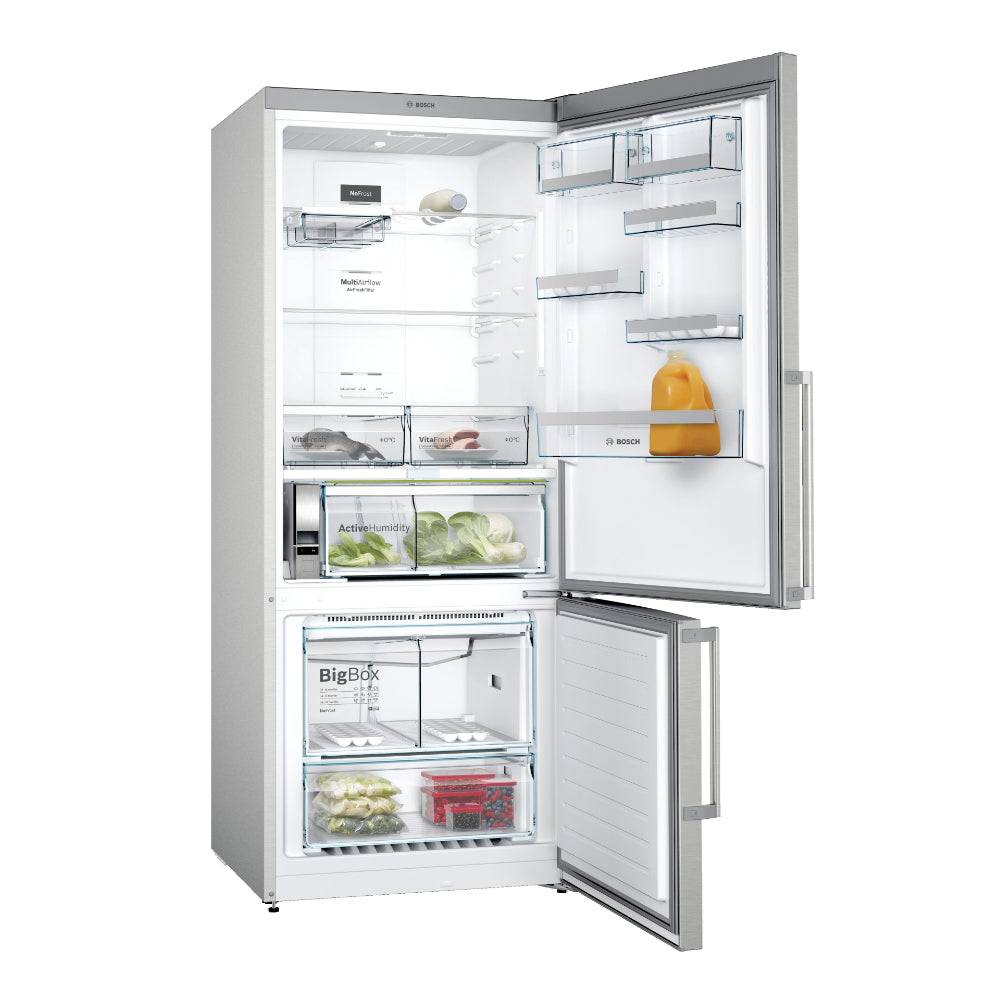 Bosch Series 2 Freestanding Refrigerator with Freezer at Top 171x60cm
