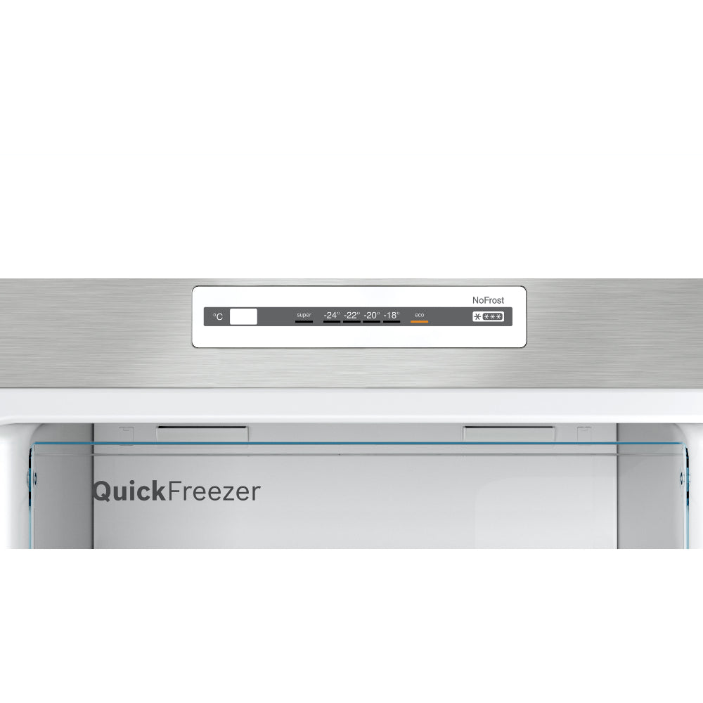 Bosch Series 2 Freestanding Refrigerator with Freezer at Top 171x60cm