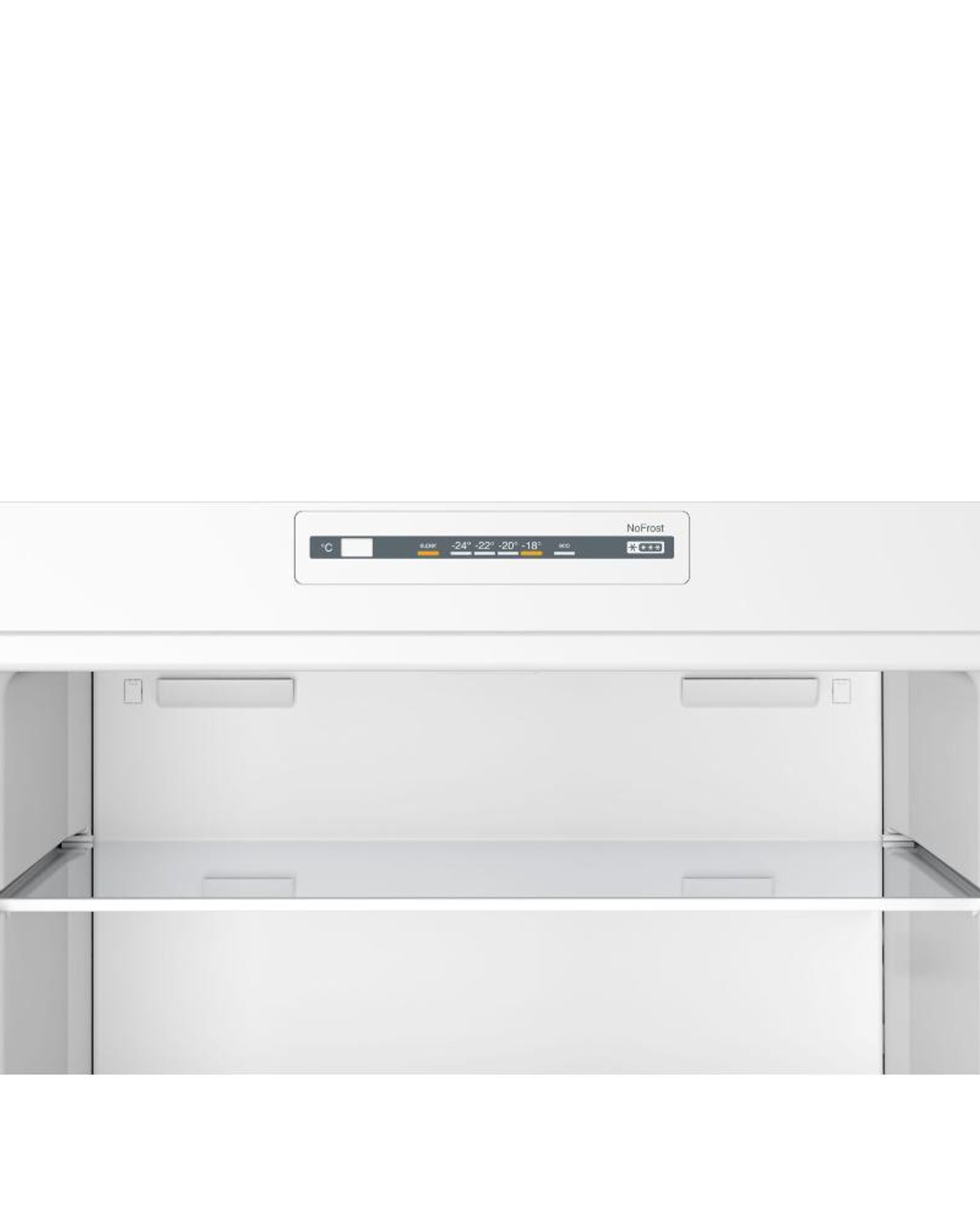 Bosch Series 4 Freestanding Refrigerator with Freezer at Top 485L