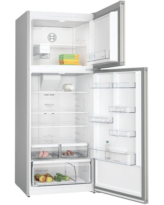 Bosch Series 4 Freestanding Fridge-Freezer with Freezer at top 581L