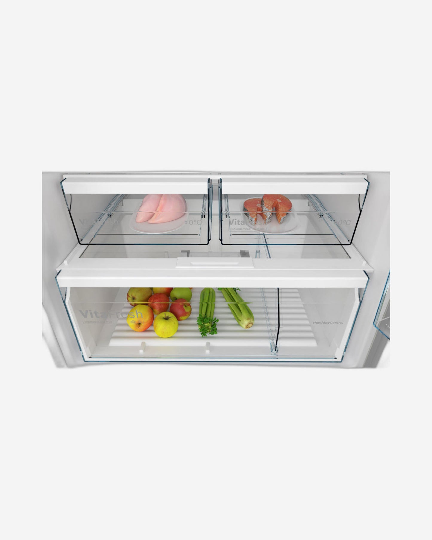 Bosch Series 4 Free-Standing Fridge-Freezer Top Freezer