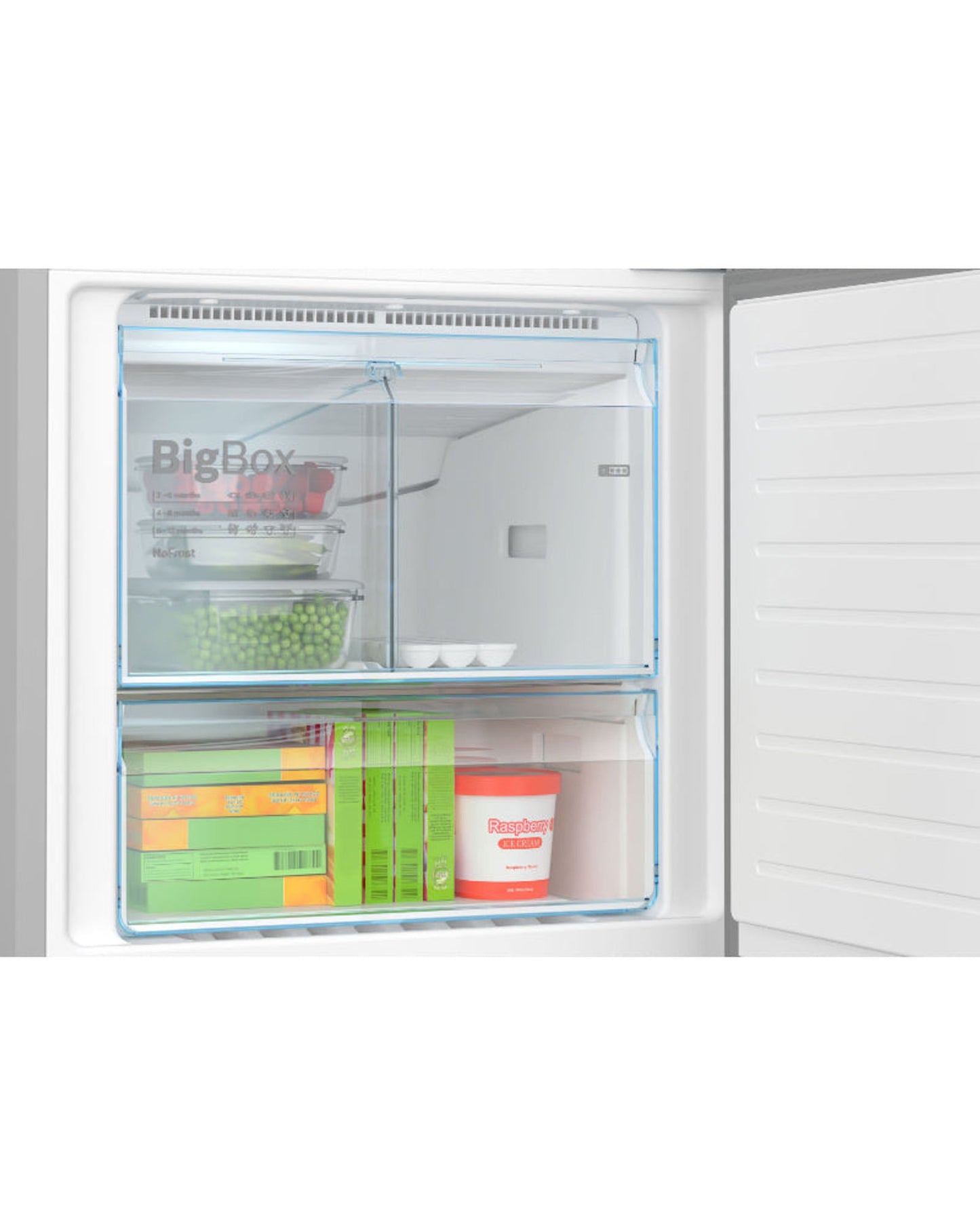 Bosch Series 4 Free-Standing Fridge-Freezer Bottom Freezer