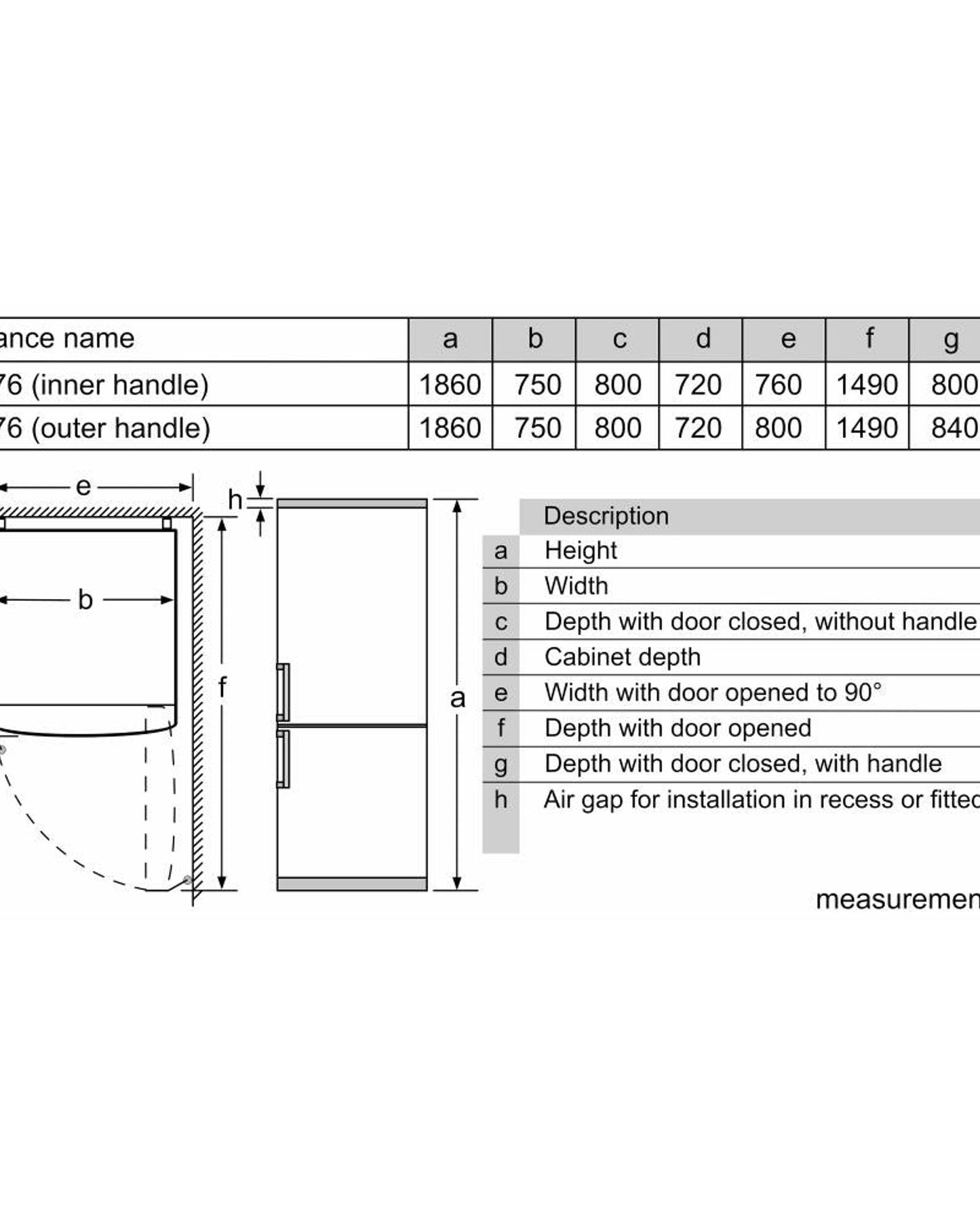 Bosch Series 4 Bottom Freezer Refrigerator