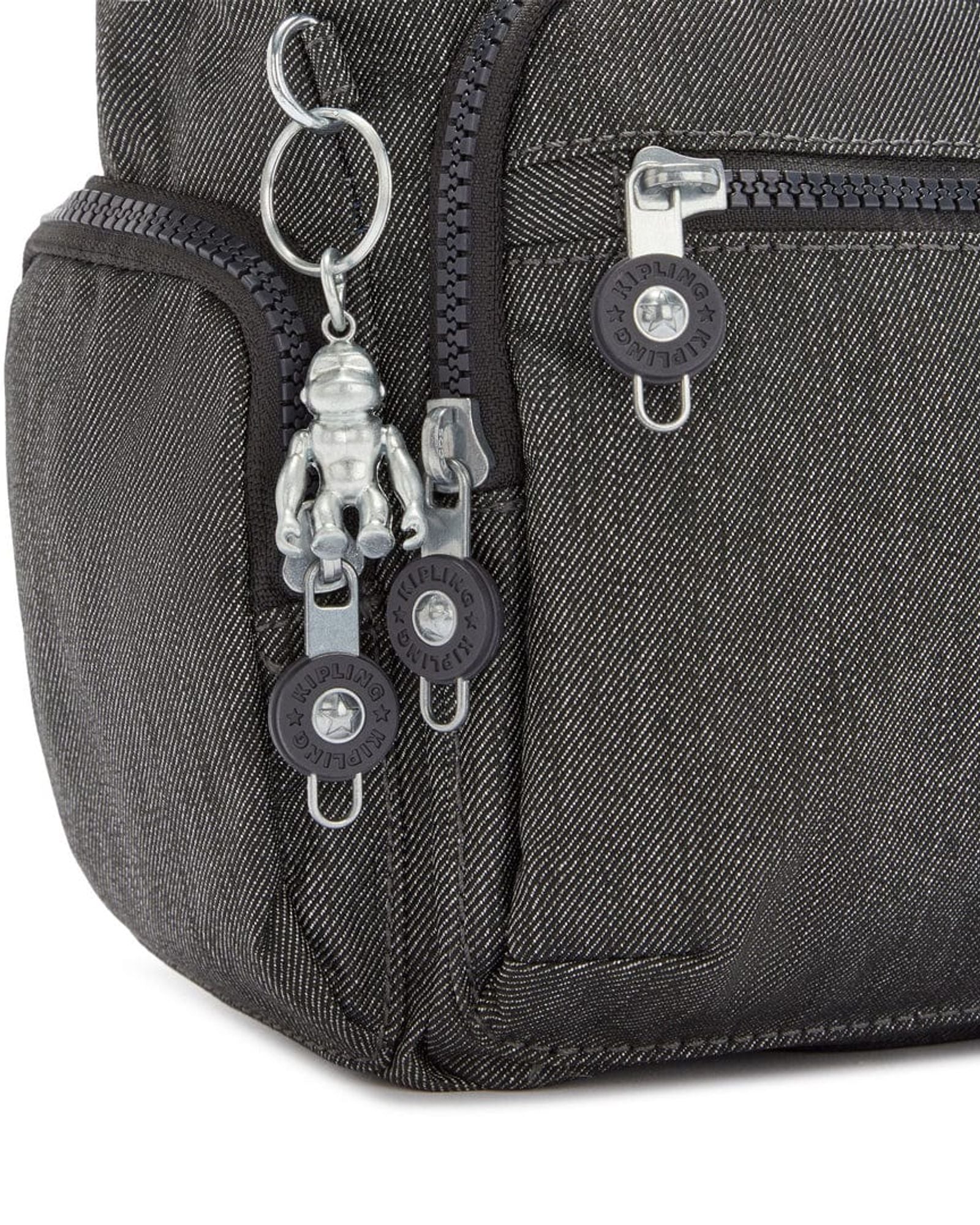 Kipling Gabbie S Black Peppery Small Crossbody Bag C2I2899-78S