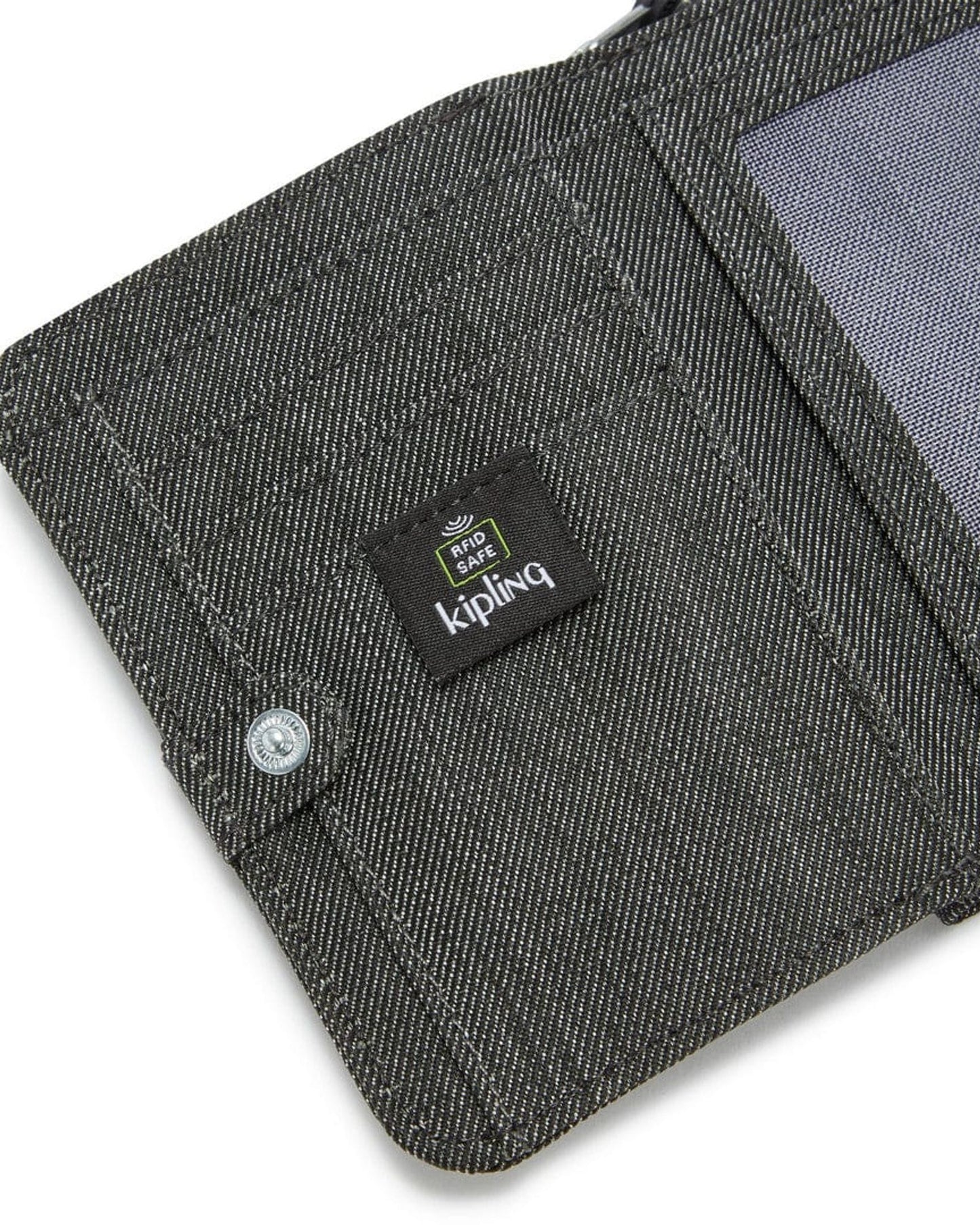 Kipling Money Love Black Peppery Medium Wallet C2I4690-78S