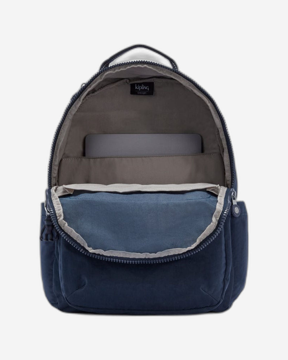 Kipling Seoul Blue Bleu 2 Large Backpack C2I5210-96V