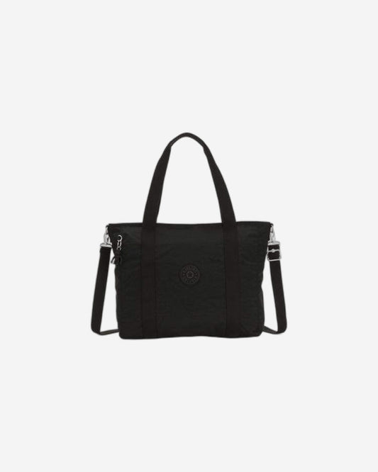 Kipling Asseni Black Noir Large Tote Bag C2I5444-P39