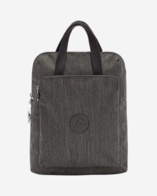 Kipling Kazuki Black Peppery Backpack with Laptop Sleeve C2I5923-78S