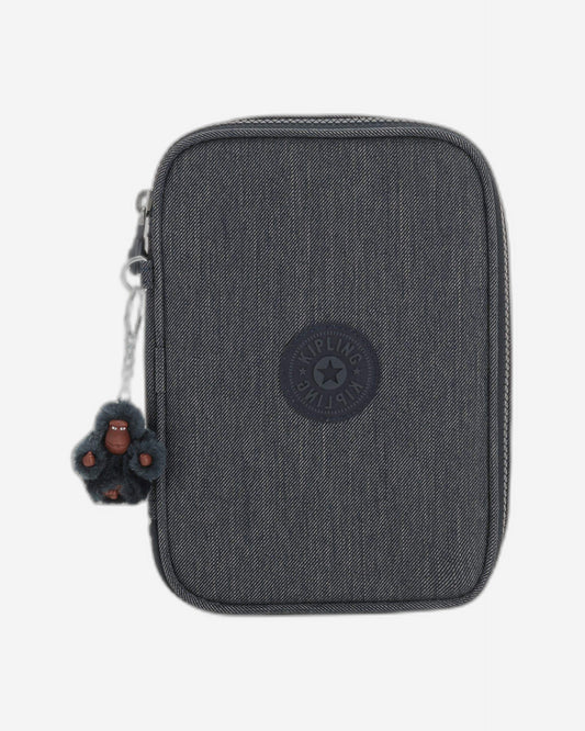 Kipling 100 Pens Marine Navy Large Pencase C2I6717-58C