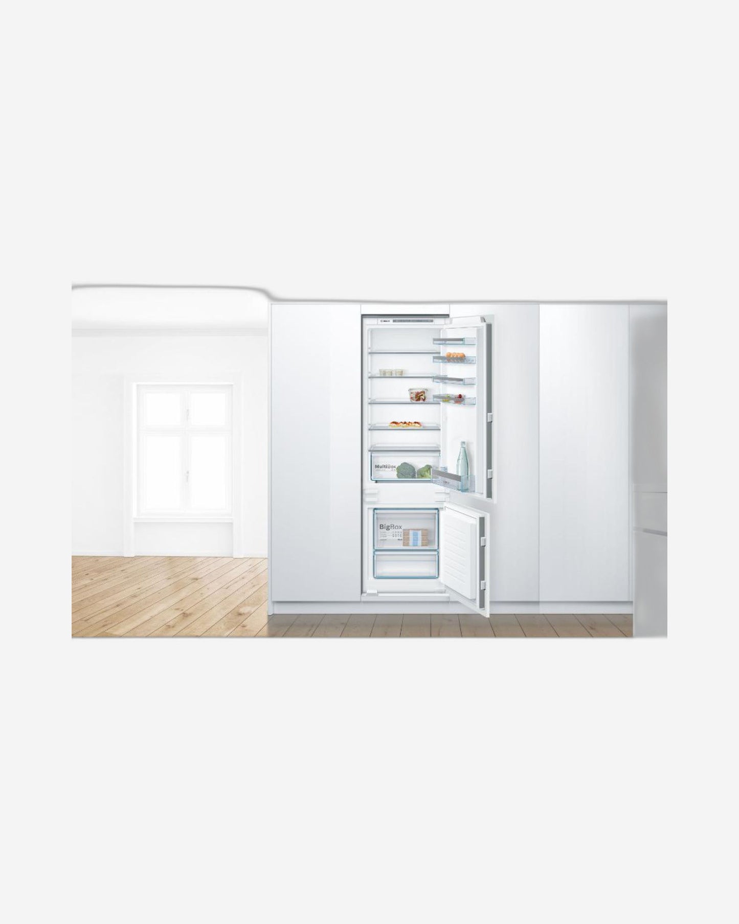 osch Built-In Bottom Freezer Refrigerator 272L