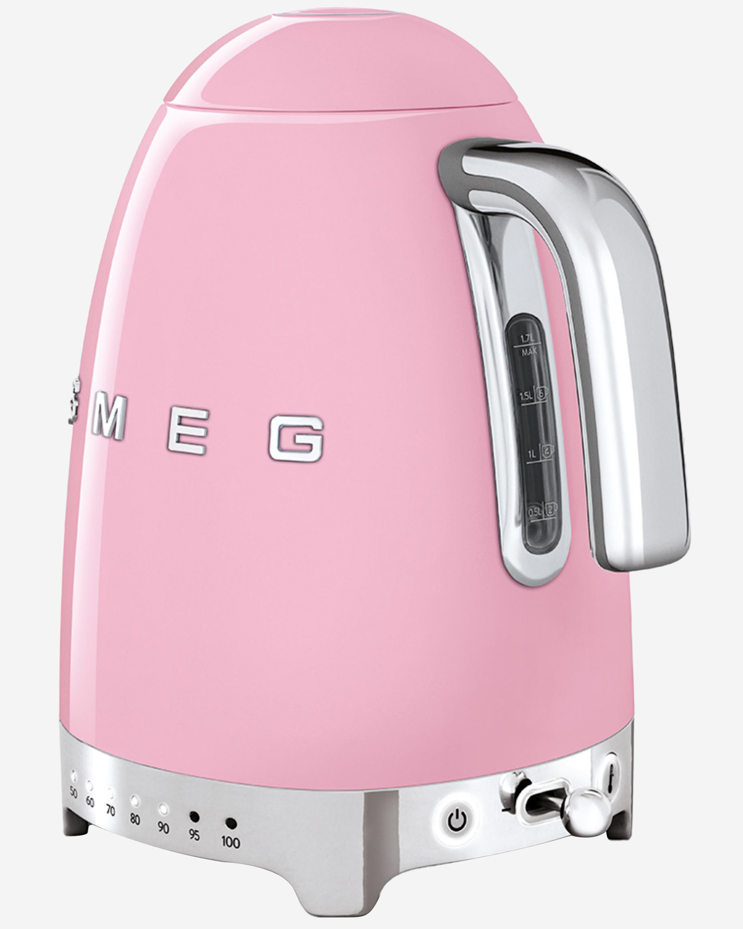 Smeg Variable Temperature Kettle Pink
