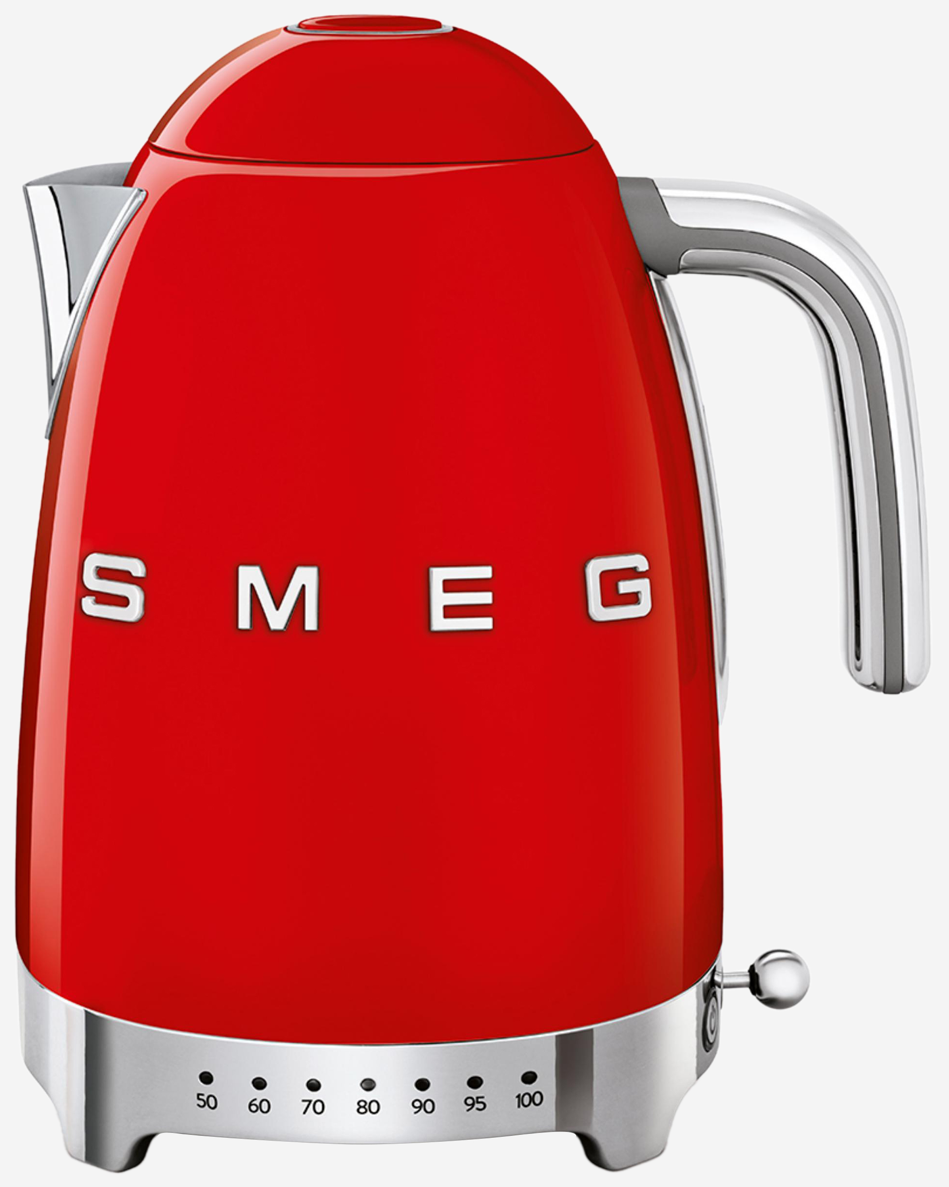 Smeg variable temperature kettle – red