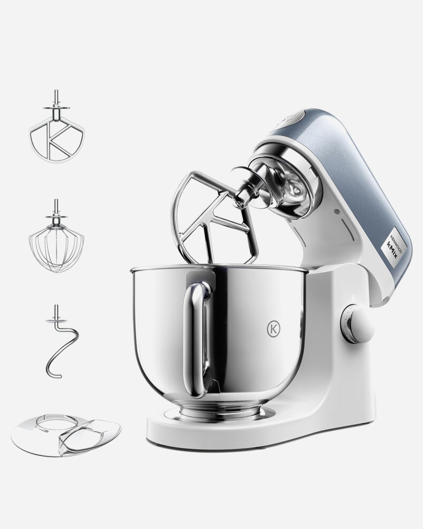 KENWOOD Stand Mixer PREMIUM Kitchen Machine kMix Black Chrome