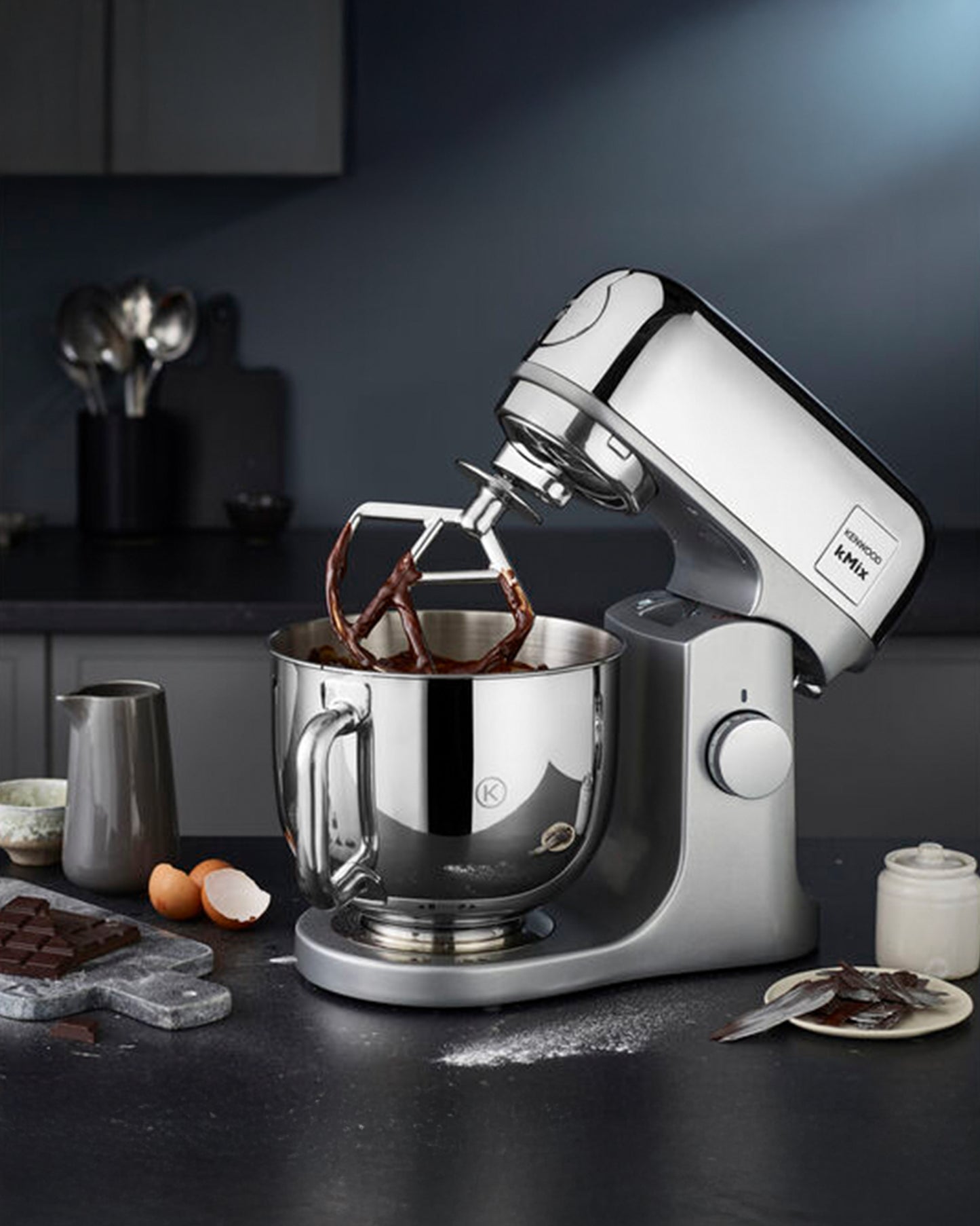 Kenwood Stand Mixer Premium Kitchen Machine Kmix Silver