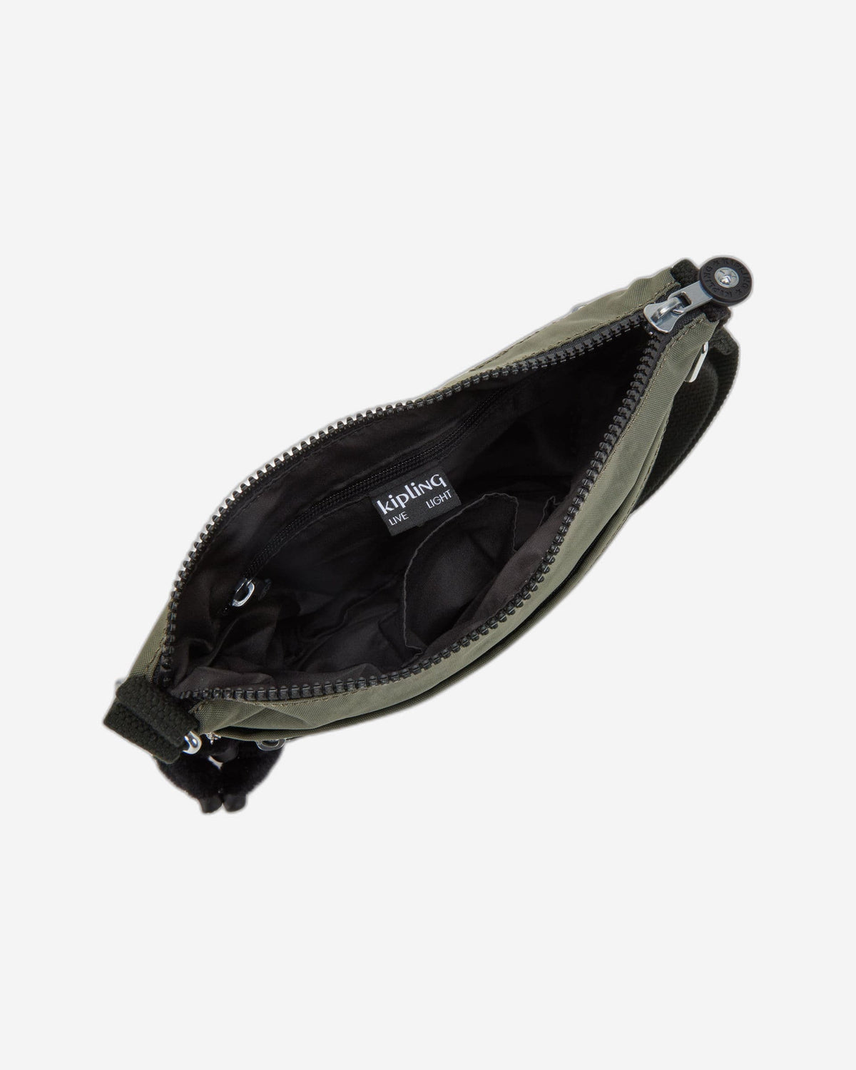 Sac Bandoulière Kipling Arto S Small - Couleur Green Moss (Vert Mousse) - Polyamide - Neuf Avec Étiquettes