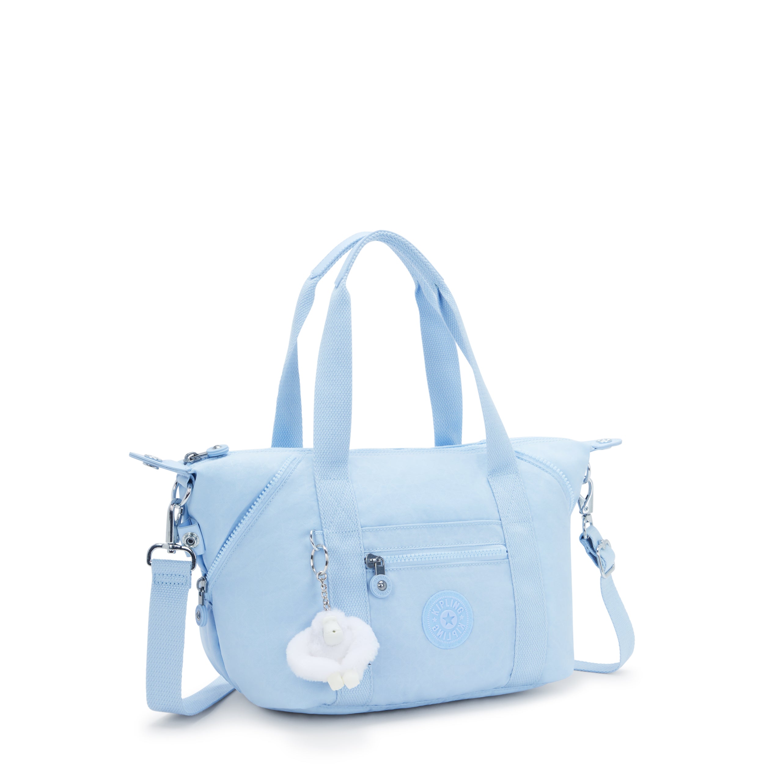 Kipling Art Mini Cloudy Sky Blue Shoulder Bag 01327-2DS