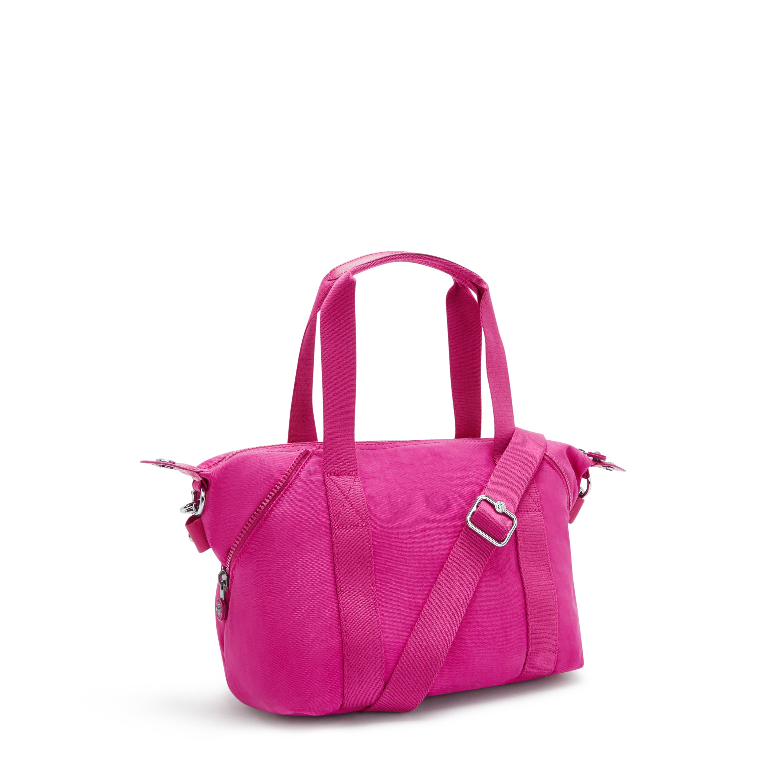 Kipling Art Mini Glowing Fuchsia Small Handbag  01327-3KU