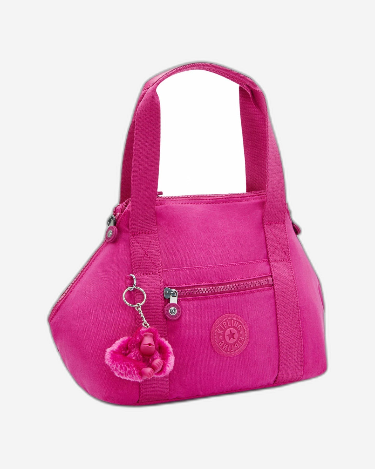 Kipling Art Mini Glowing Fuchsia Small Handbag  01327-3KU