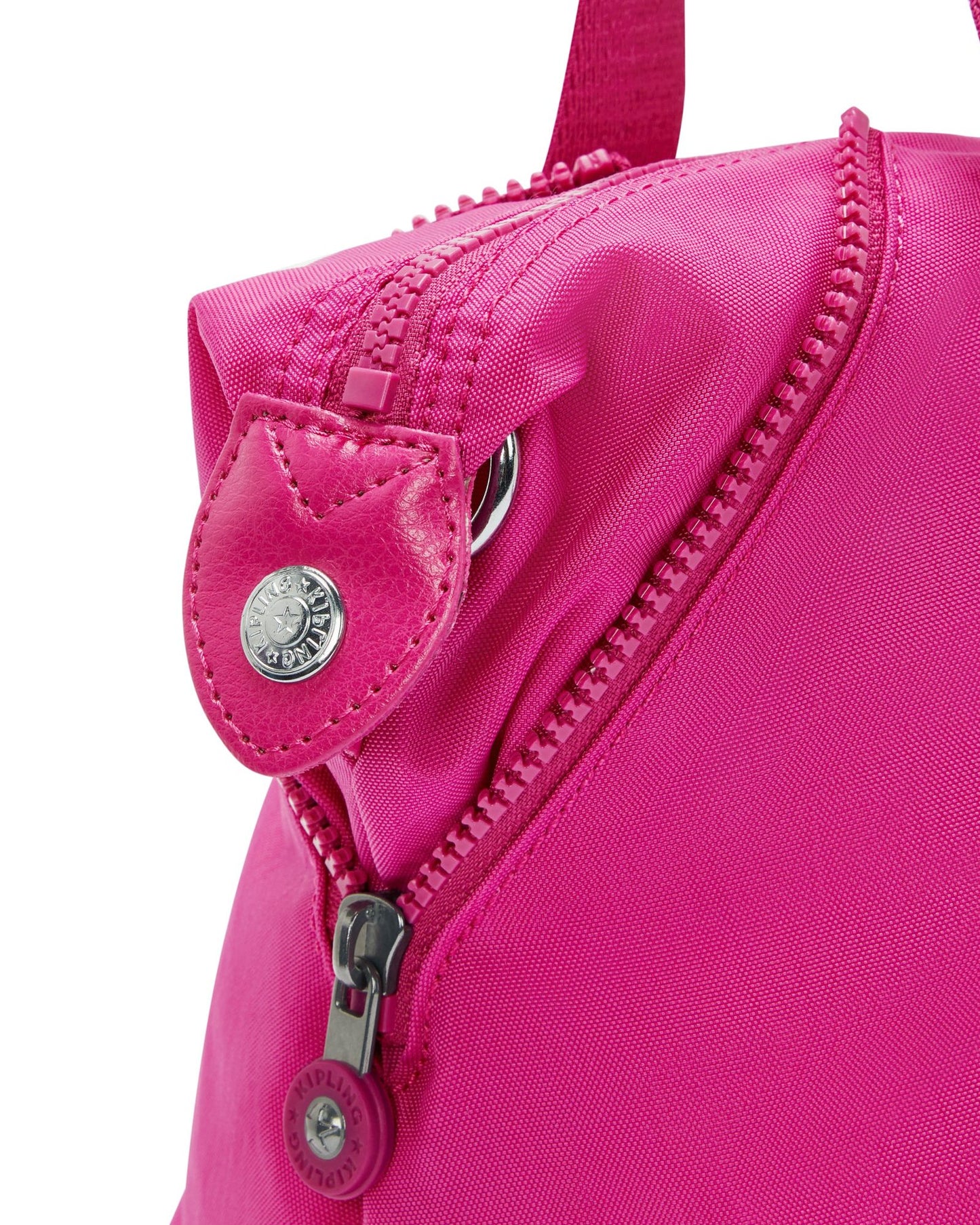Kipling Art Mini Glowing Fuchsia Small Handbag  01327-3KU