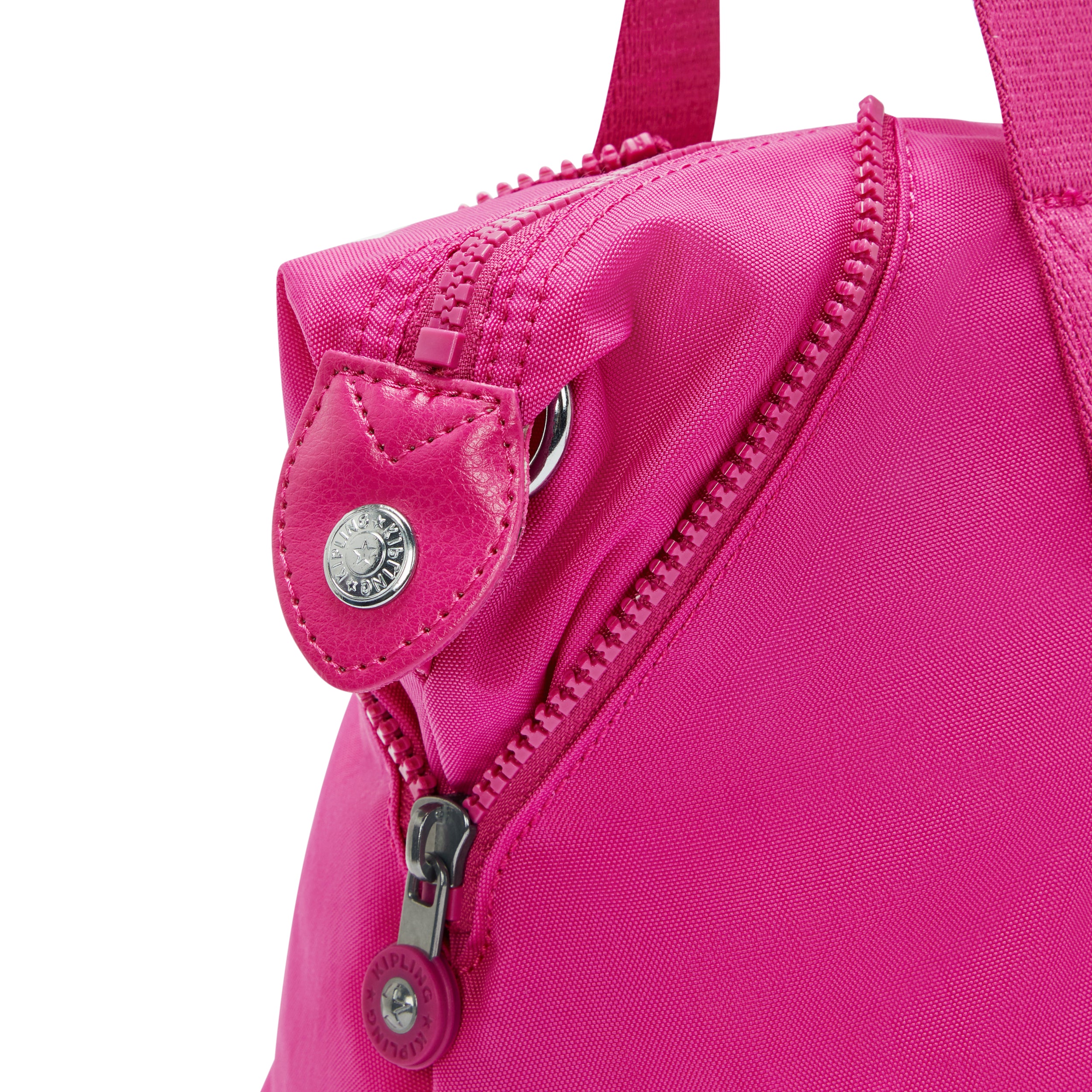 Kipling Art Mini Glowing Fuchsia Small Handbag  01327-3KU