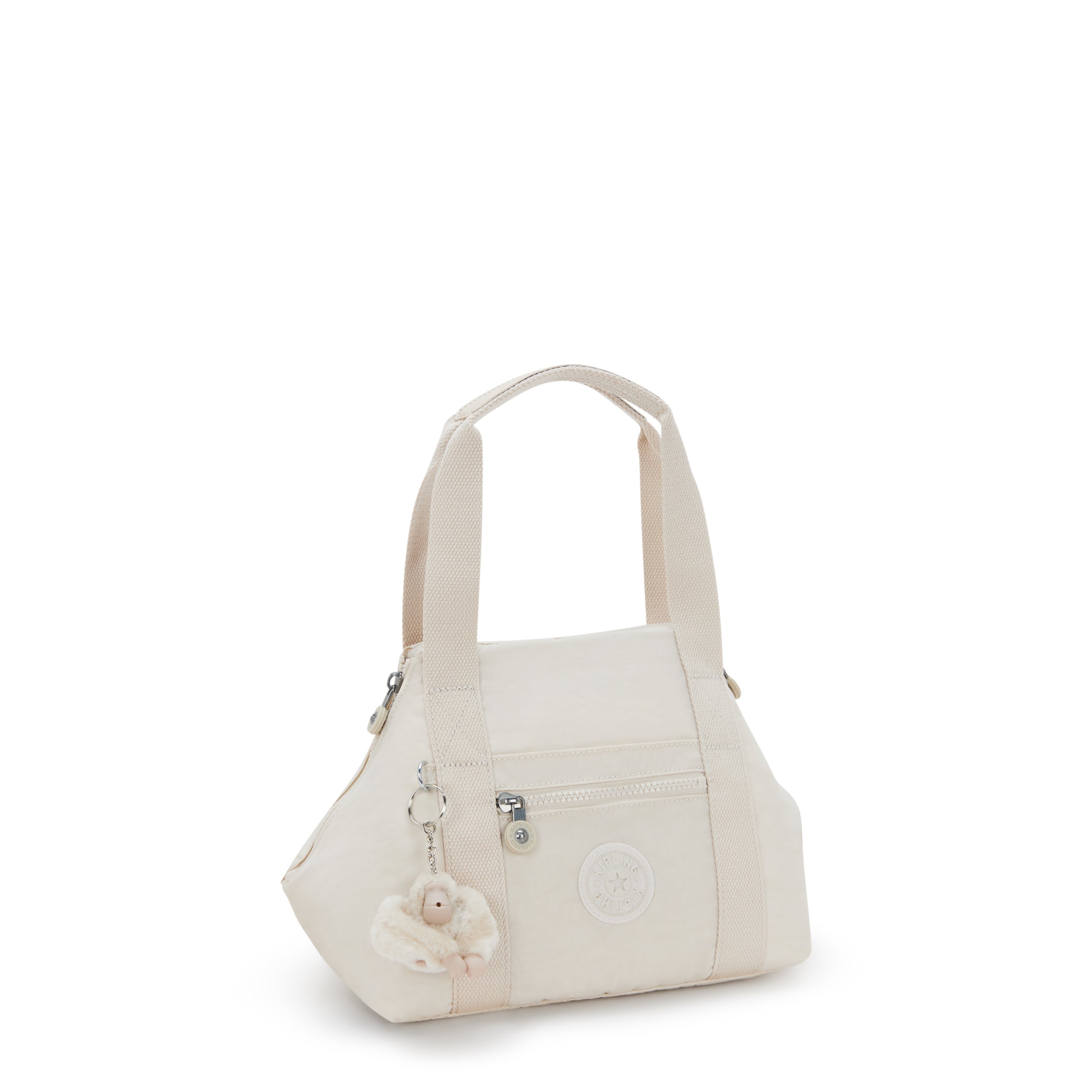 Kipling Art Mini Hideaway Beige Shoulder Bag 01327-7JR