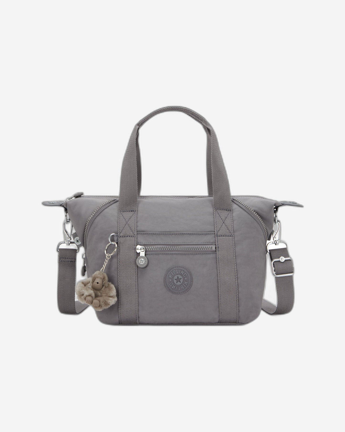 Kipling Art Mini Inviting Grey Small Handbag (with Removable Shoulderstrap) 01327-8DH