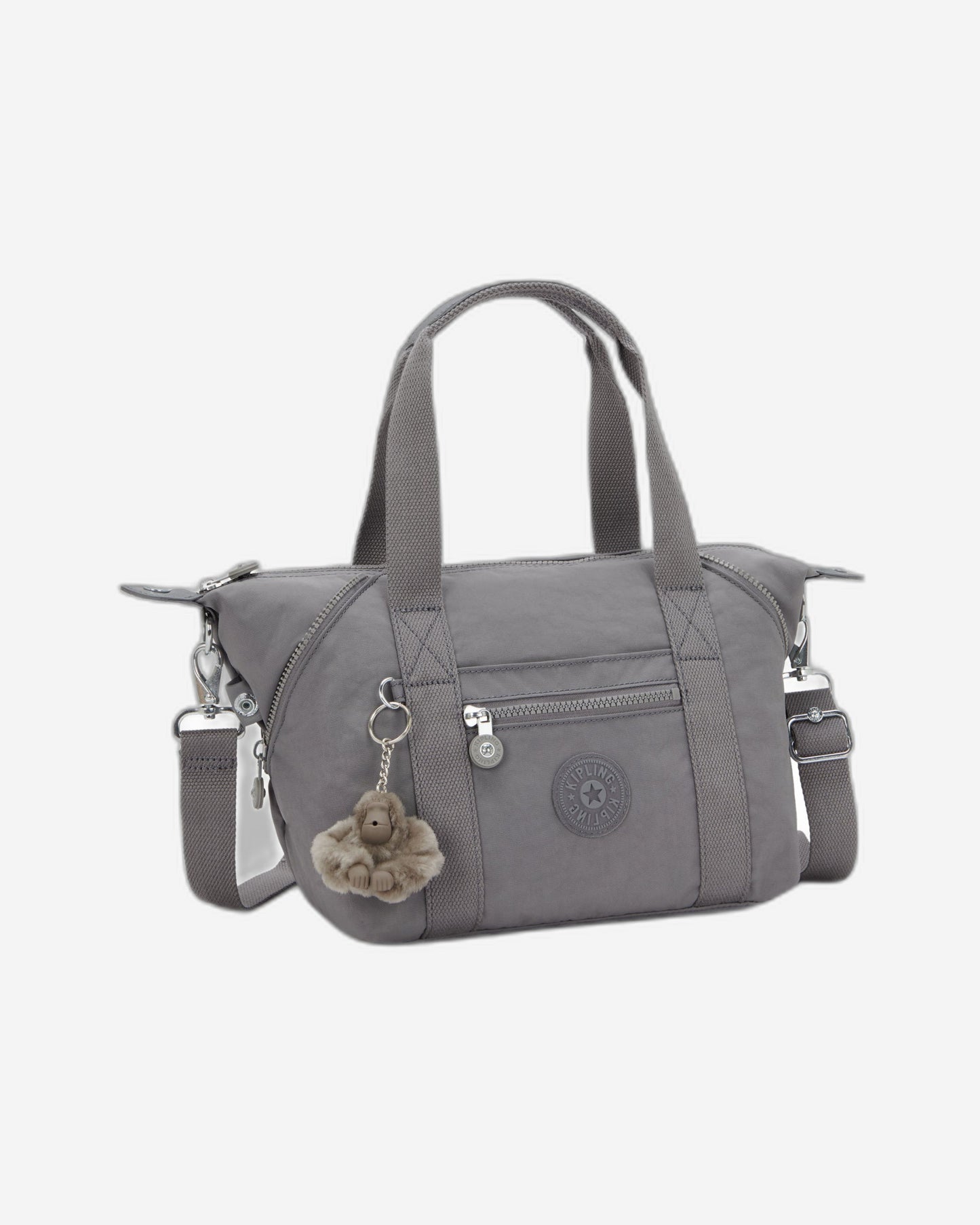 Kipling Art Mini Inviting Grey Small Handbag (with Removable Shoulderstrap) 01327-8DH