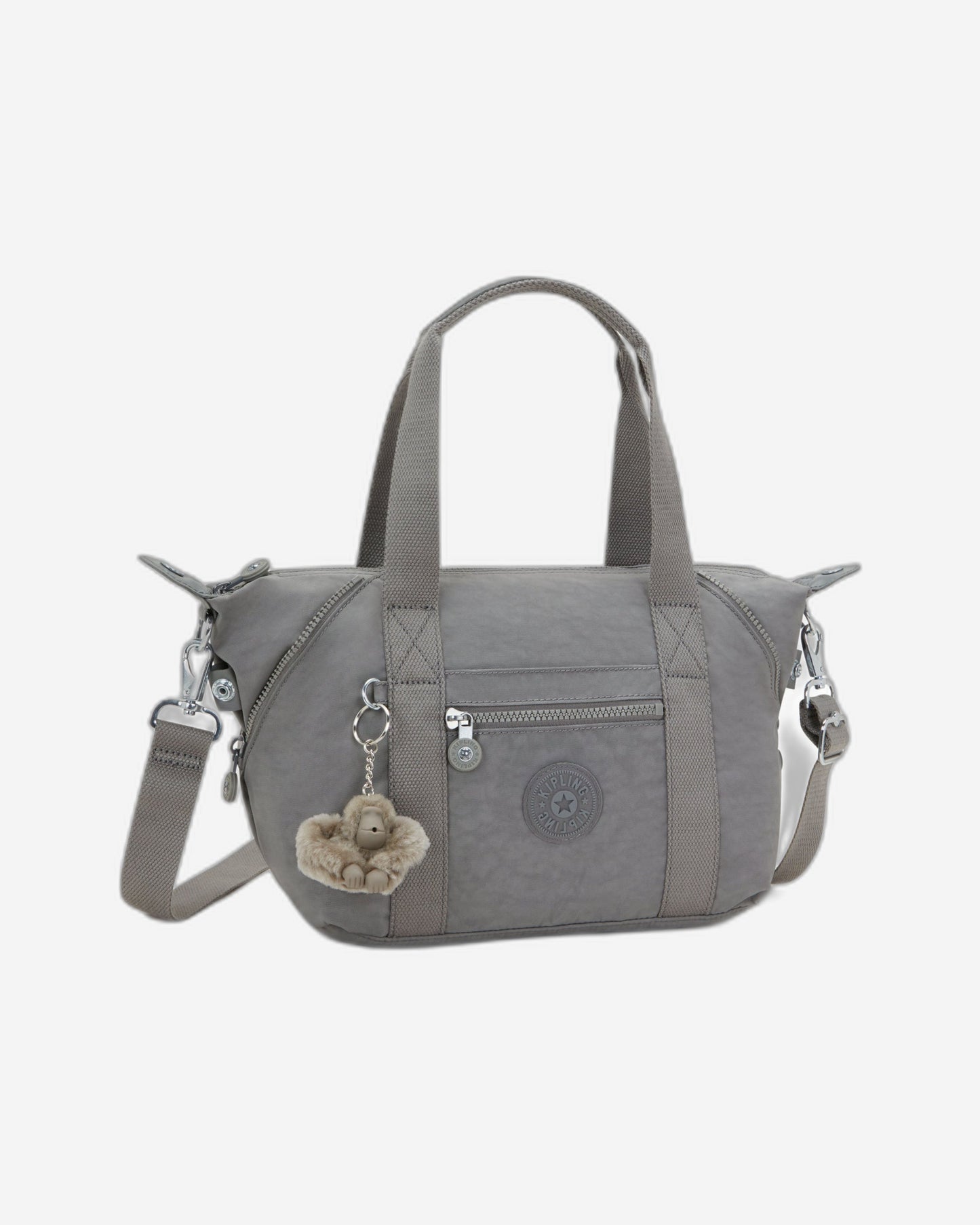 Kipling Art Mini Inviting Grey Small Handbag (with Removable Shoulderstrap) 01327-8DH