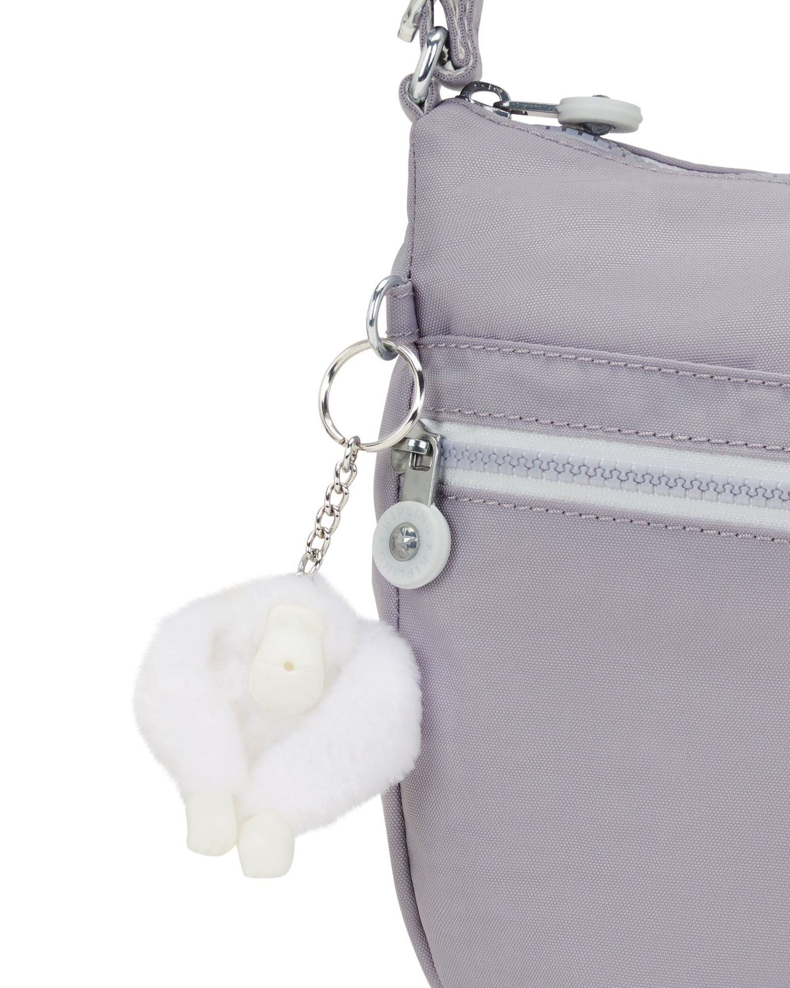 Kipling Izellah Tender Grey Medium Crossbody Bag C202144-1FB