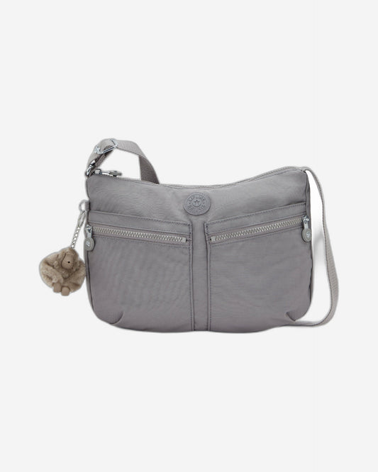 Kipling Izellah Inviting Grey Medium crossbody 02144-8DH