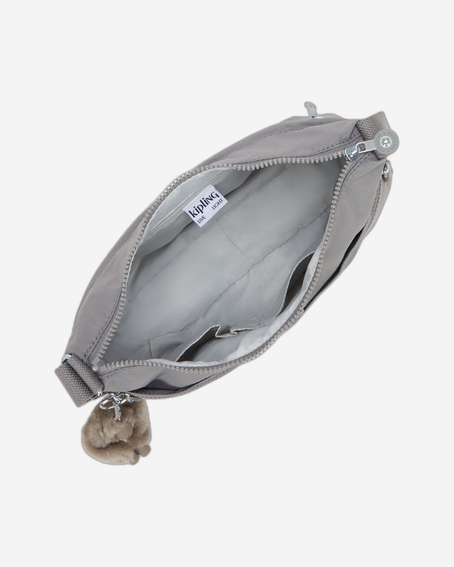Kipling Izellah Inviting Grey Medium crossbody 02144-8DH