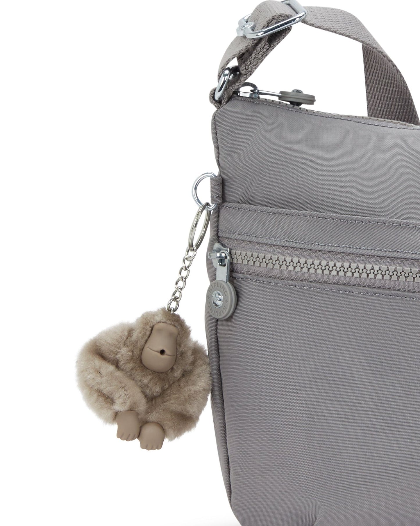 Kipling Izellah Inviting Grey Medium crossbody 02144-8DH