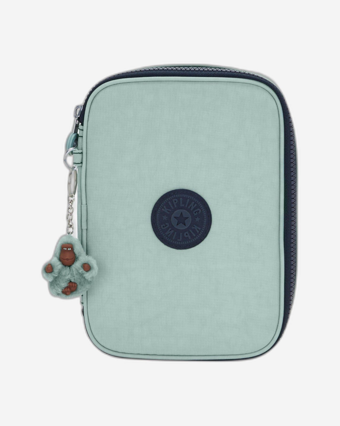 Kipling 100 Pens Sea Green Block Large Pencase C209405-P3W