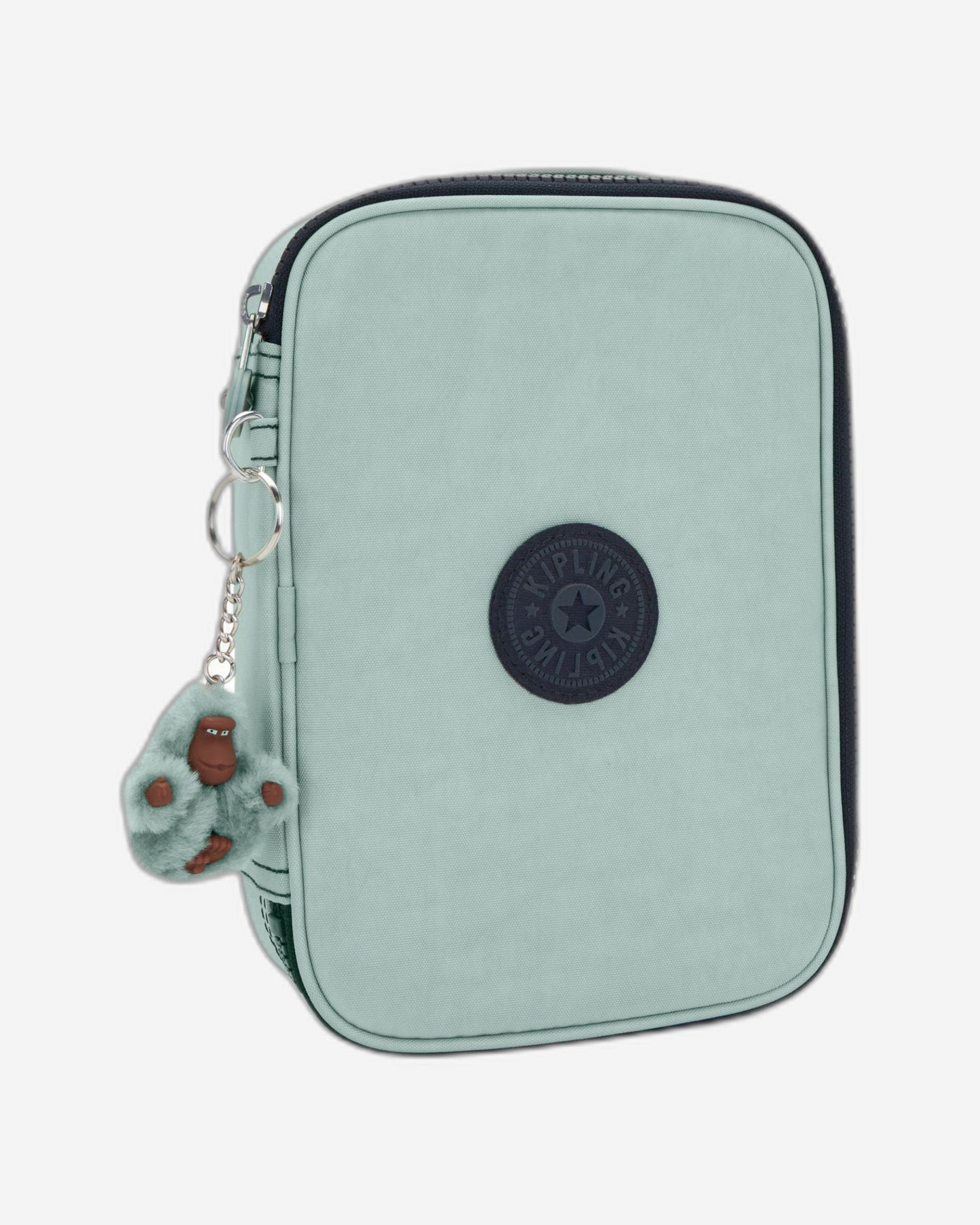 Kipling 100 Pens Sea Green Block Large Pencase C209405-P3W
