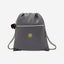 Kipling Supertaboo Back To Grey Medium backpack with drawstring 09487-1DX