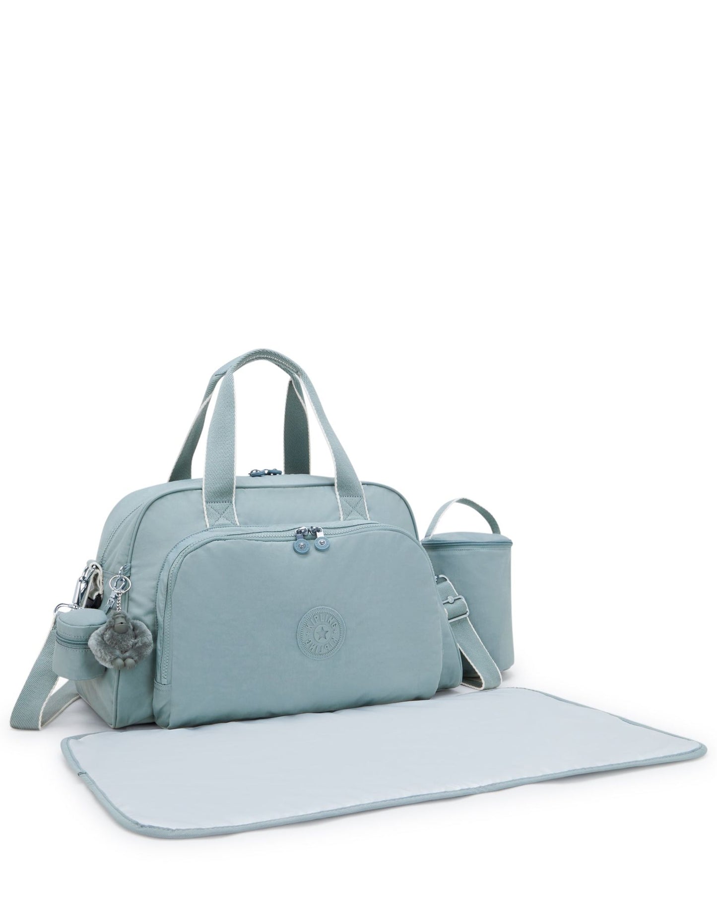 Kipling Camama Relaxed Grey Large Baby Bag 10153-3NL