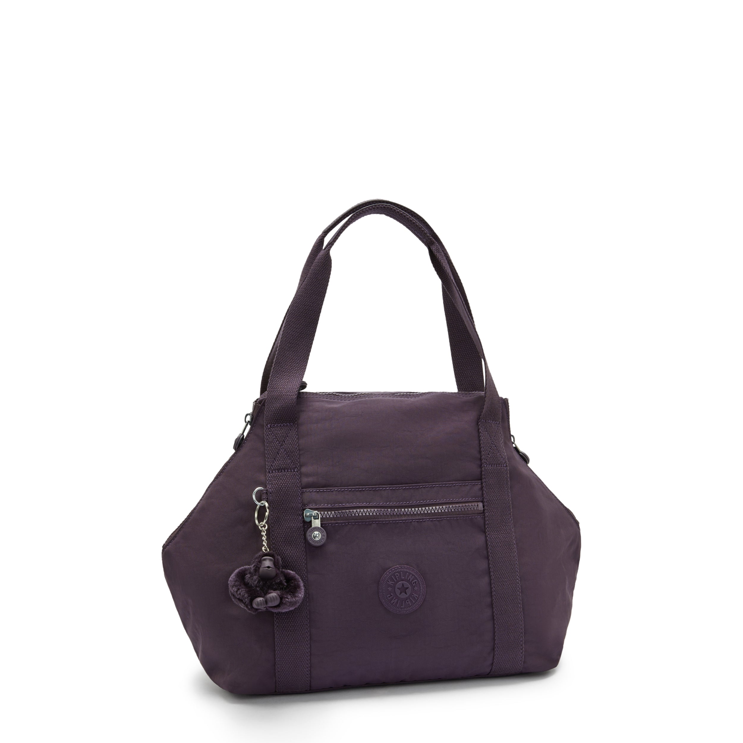 Kipling Art Ultimate Plum Medium Tote 10619-67U