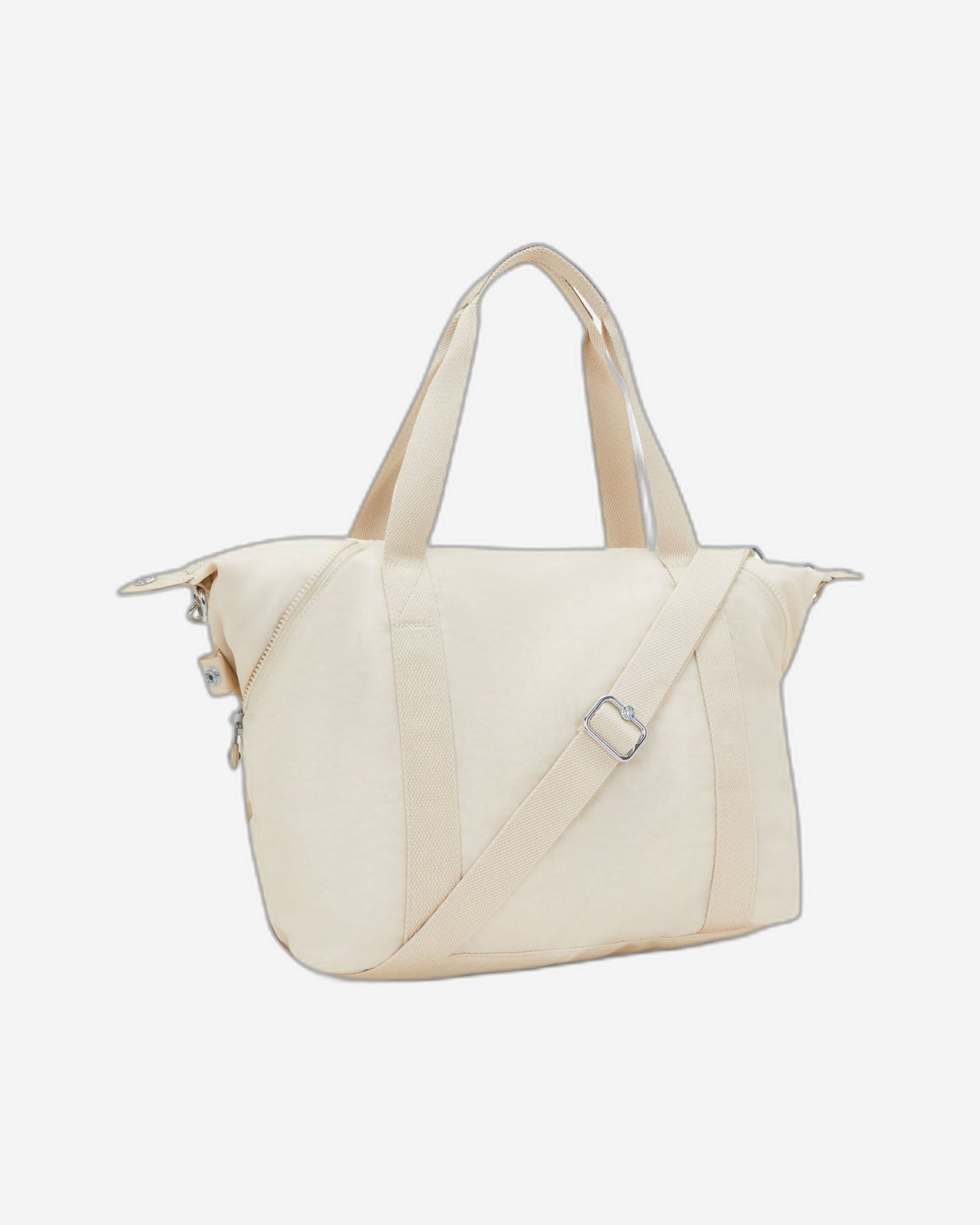 Kipling Art Hideaway Beige Medium Tote  10619-7JR