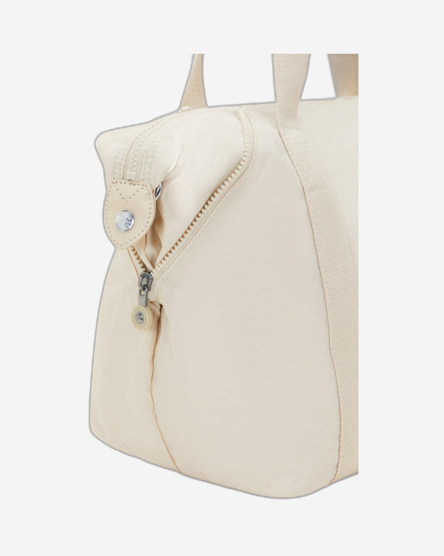 Kipling Art Hideaway Beige Medium Tote  10619-7JR