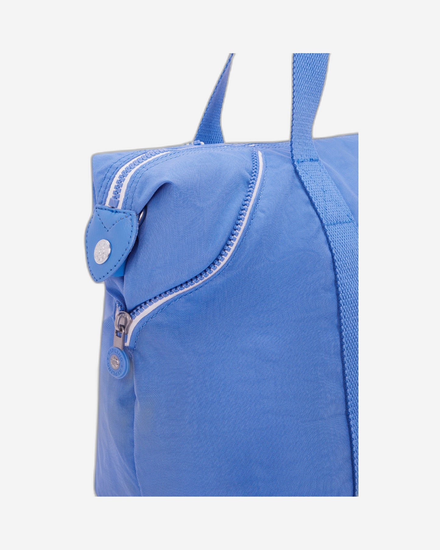 Kipling Art Cocktail Blue Medium Tote With Removable Shoulderstrap 10619-87S