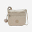 Kipling Arto Signature Beige Embossed Medium Crossbody Bag 10878-96A