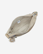 Kipling Arto Signature Beige Embossed Medium Crossbody Bag 10878-96A