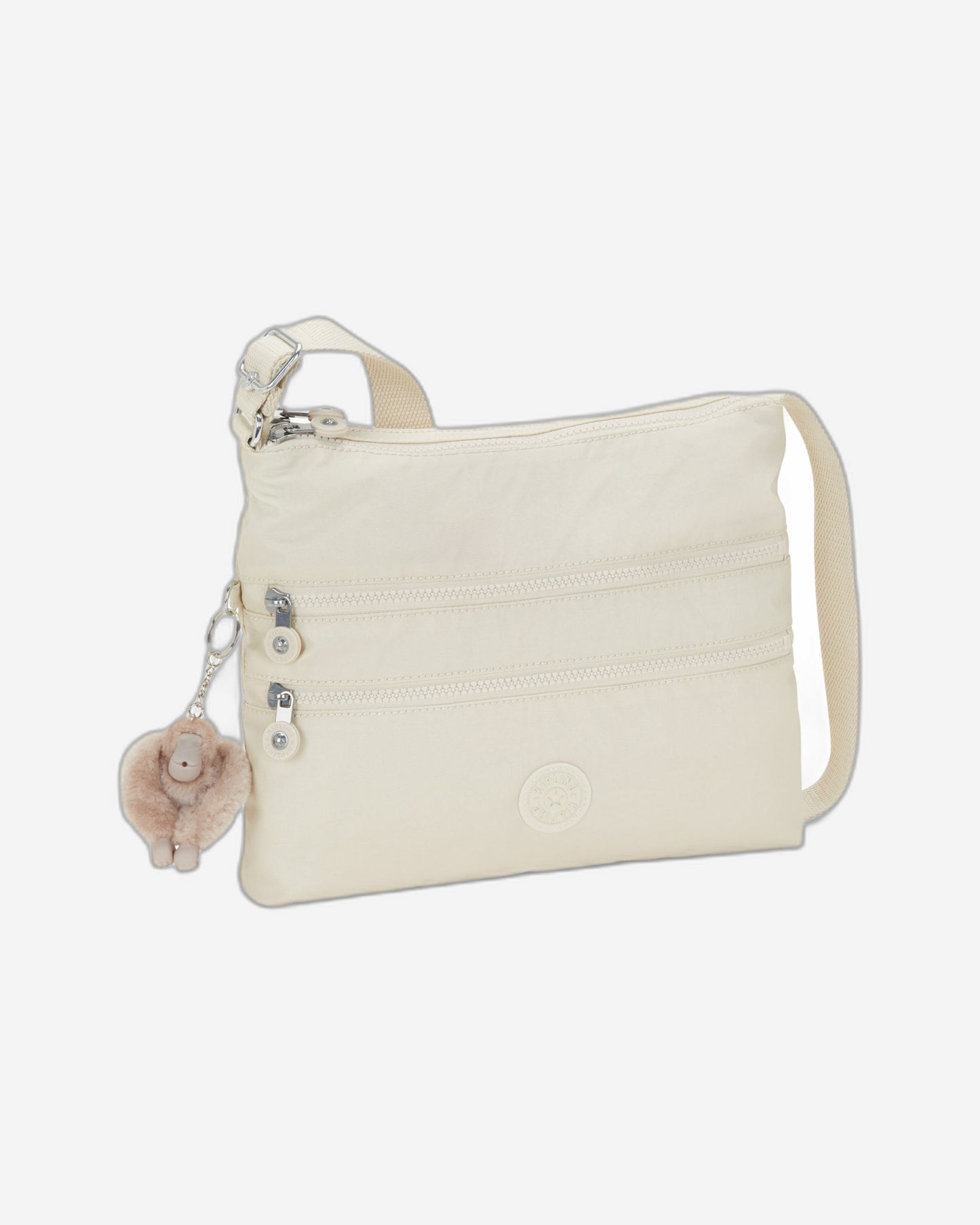 Kipling Alvar Beige Pearl Medium Crossbody Bag C212472-3KA