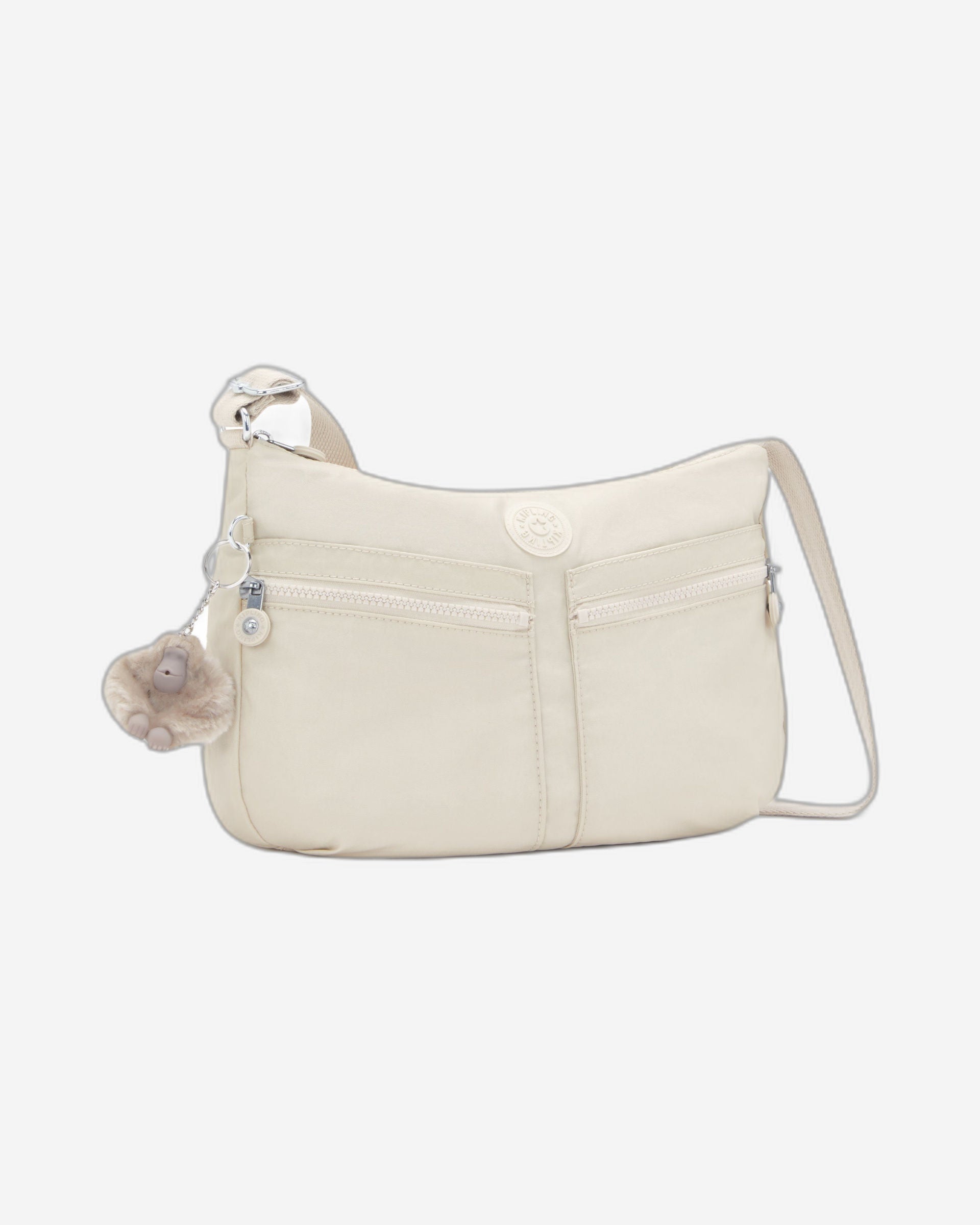 Kipling Izellah Beige Pearl Medium Crossbody Bag C212592-3KA