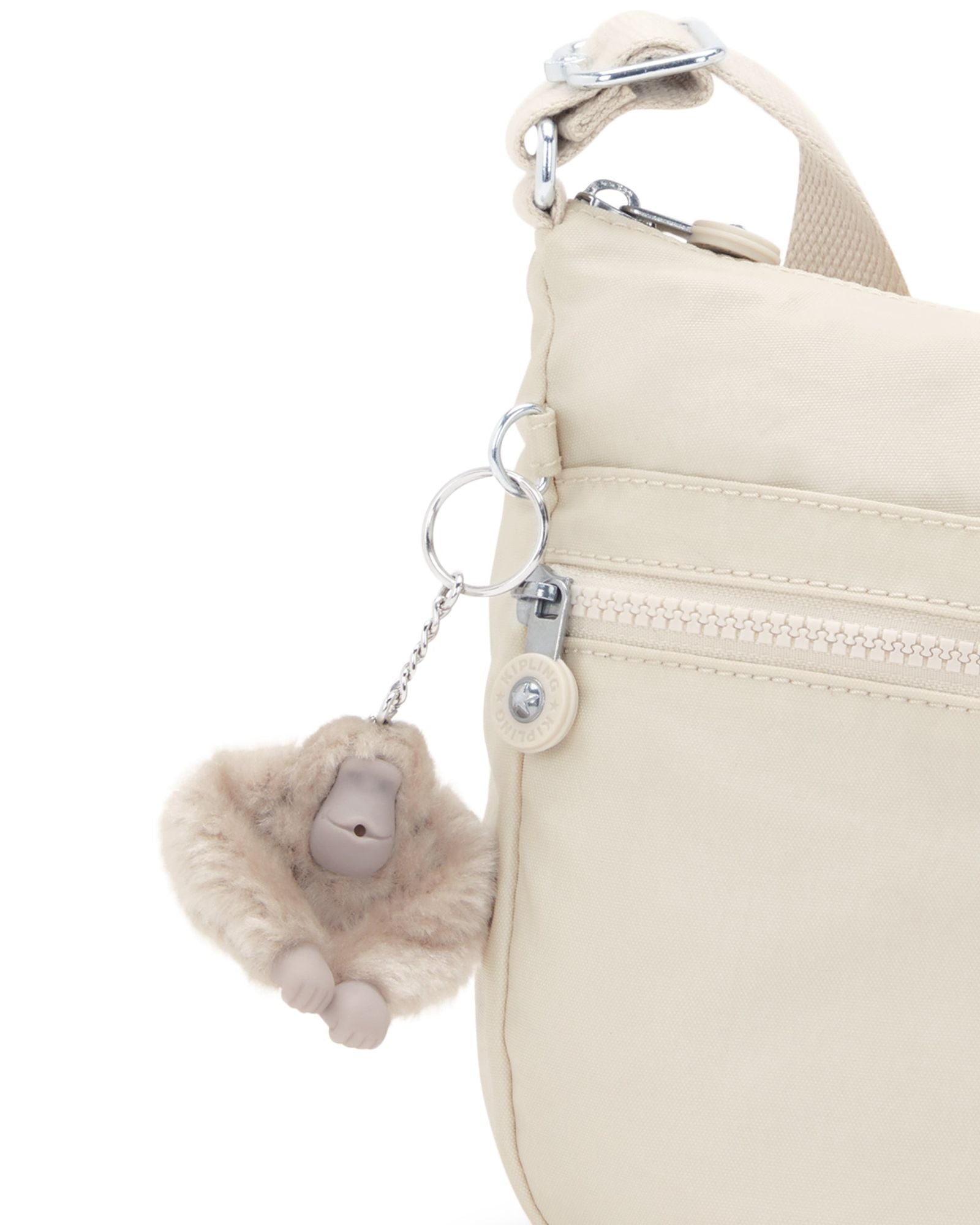 Kipling Izellah Beige Pearl Medium Crossbody Bag C212592-3KA