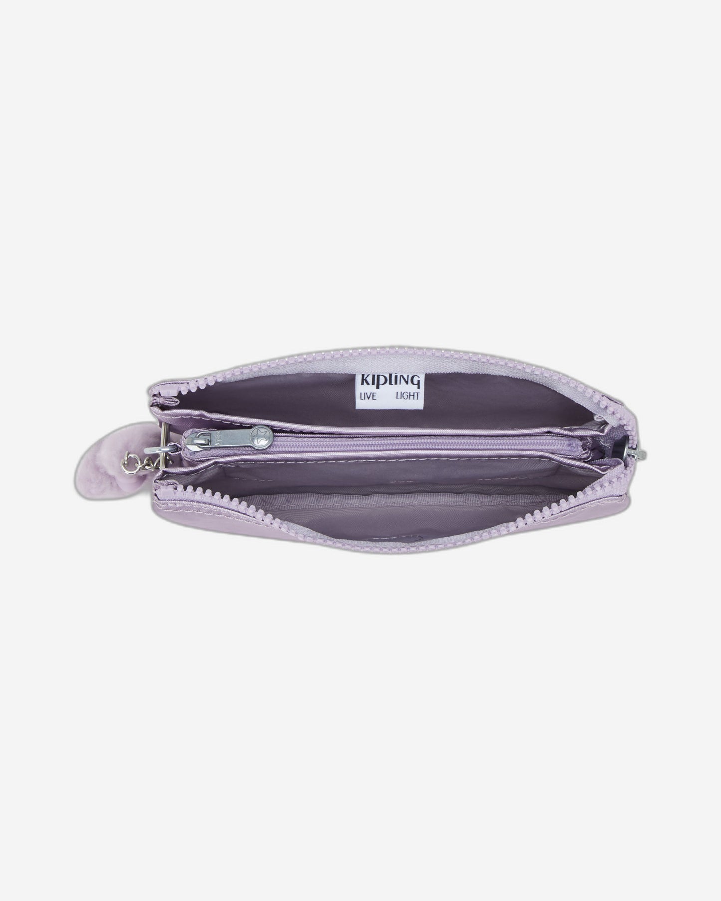 KIPLING Creativity L Lilac Moon Met Large purse 13093-4HT