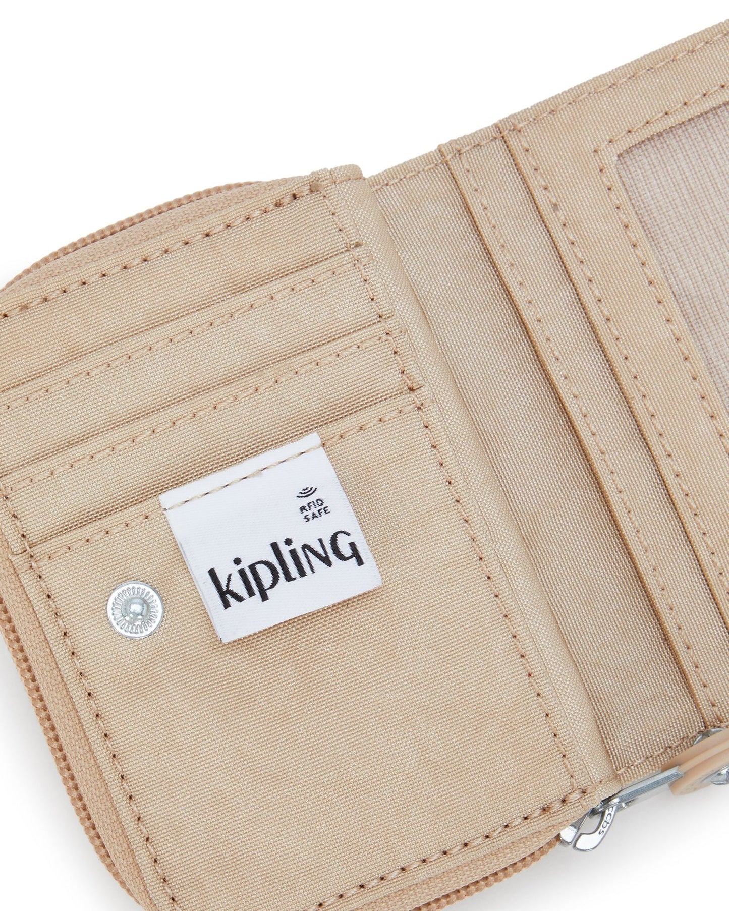 Kipling Tops Sparkled Beige Small wallet 13215-5DV