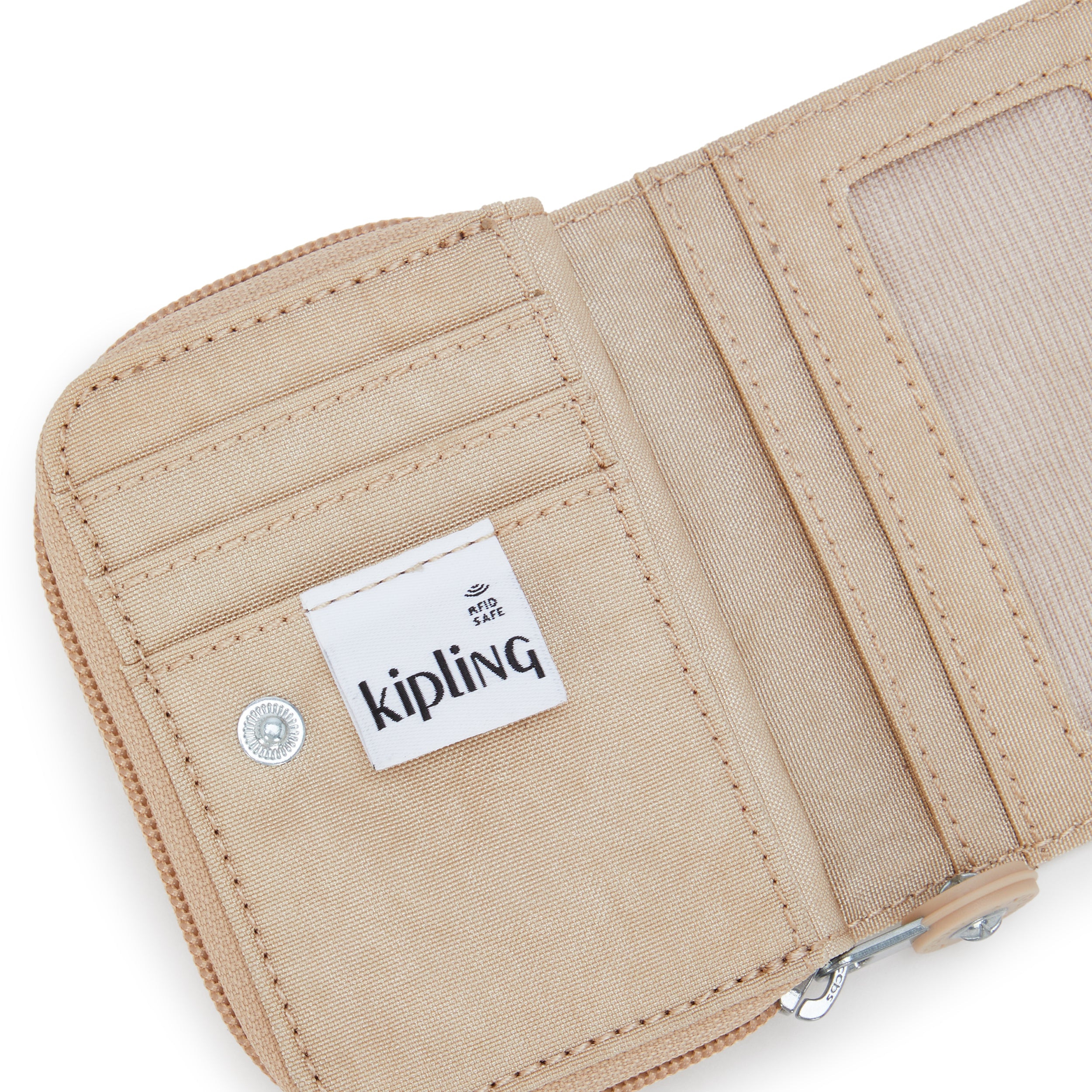 Kipling Tops Sparkled Beige Small wallet 13215-5DV