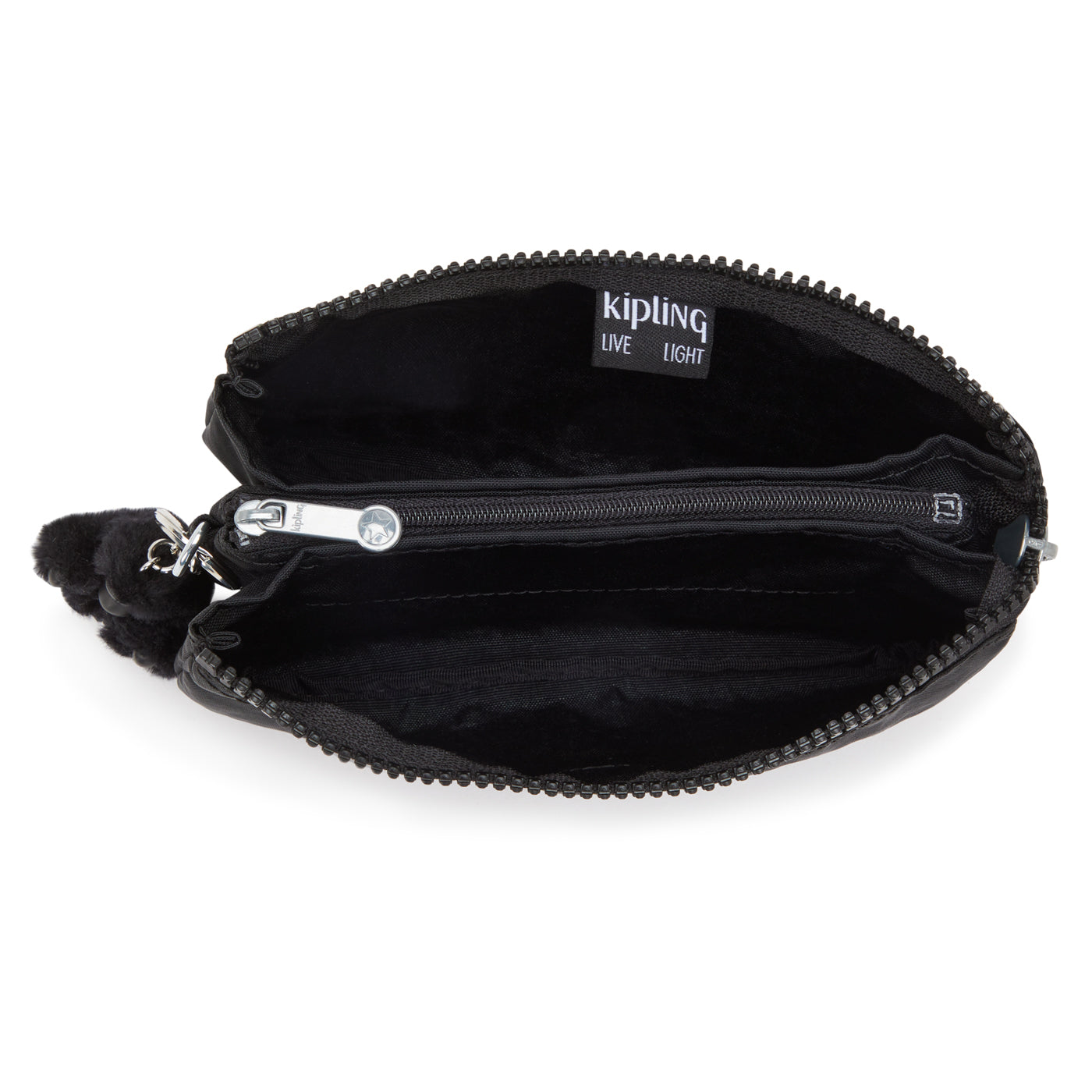 Kipling Creativity L Black Noir Large Purse C213265-P39